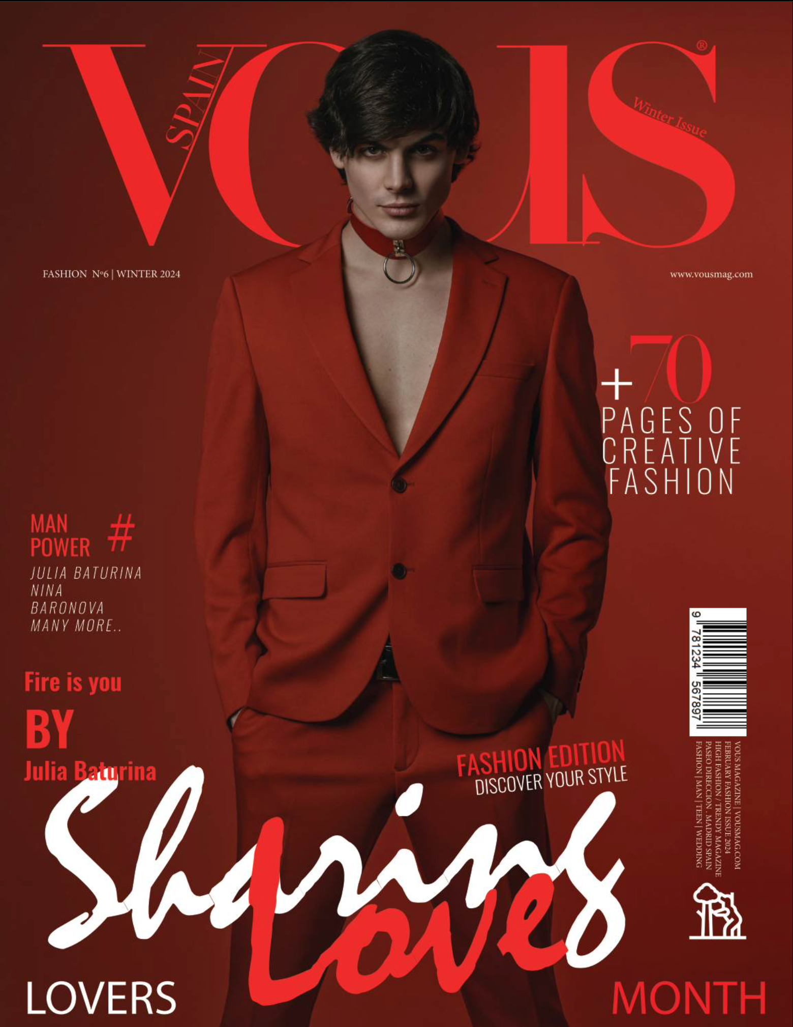 стильная фотосессия для журнала