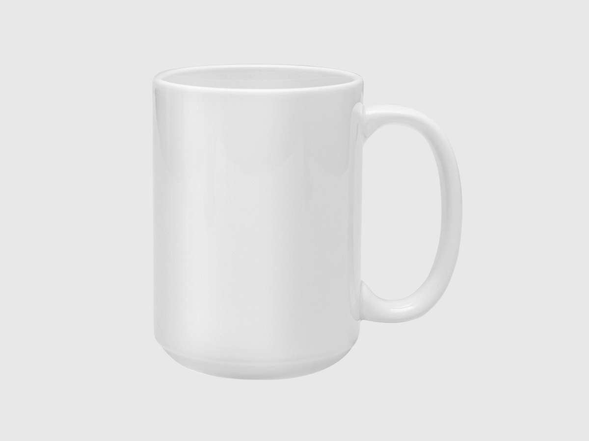 Большие белые кружки с печатью от Студии печати "ЧЁ" в Краснодаре
