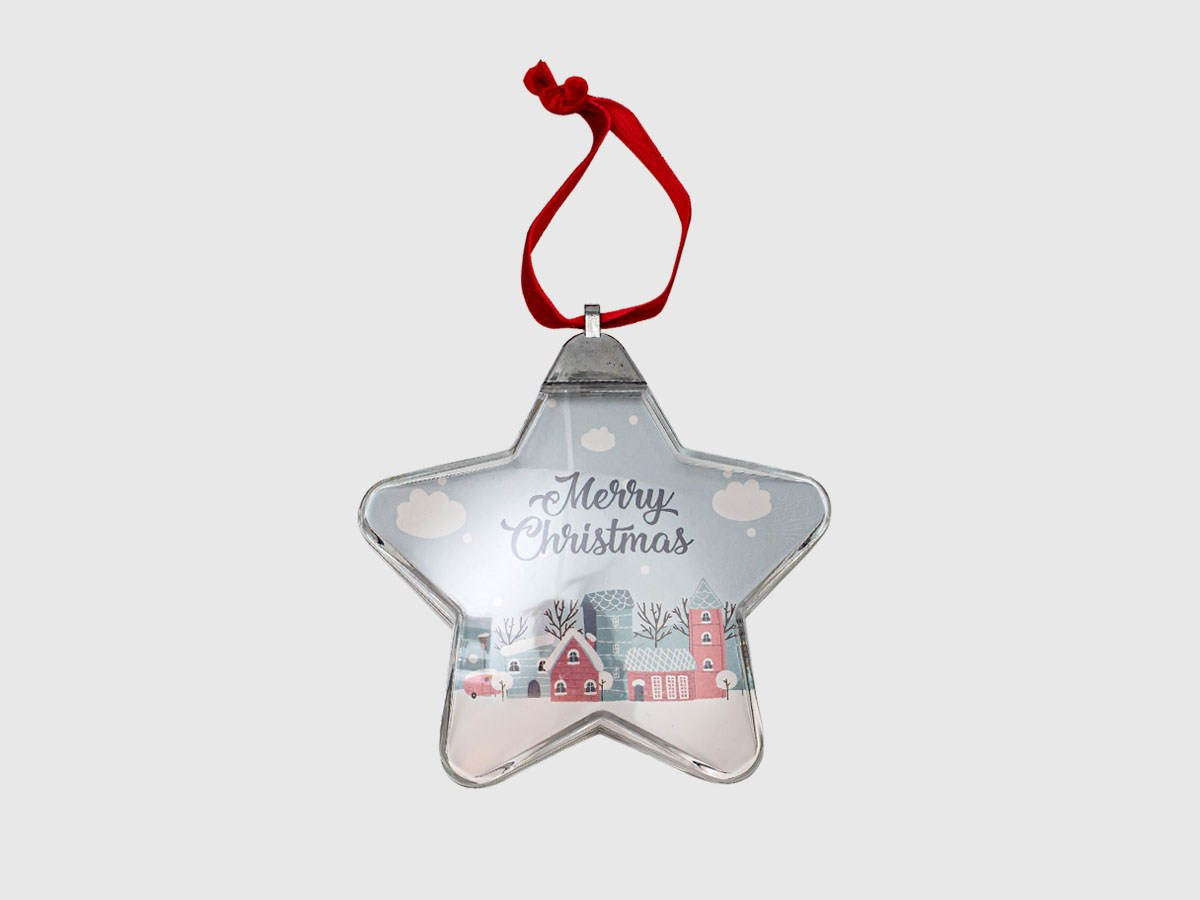 Елочная звезда с фото в Краснодаре от Студии печати "ЧЁ"