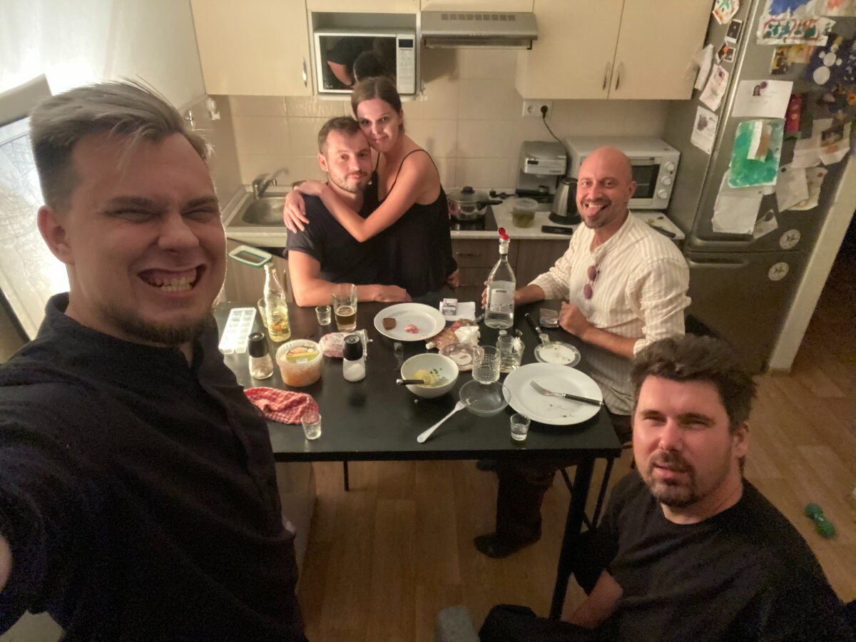 Посиделки в Питере в приятной компании работников Event индустрии