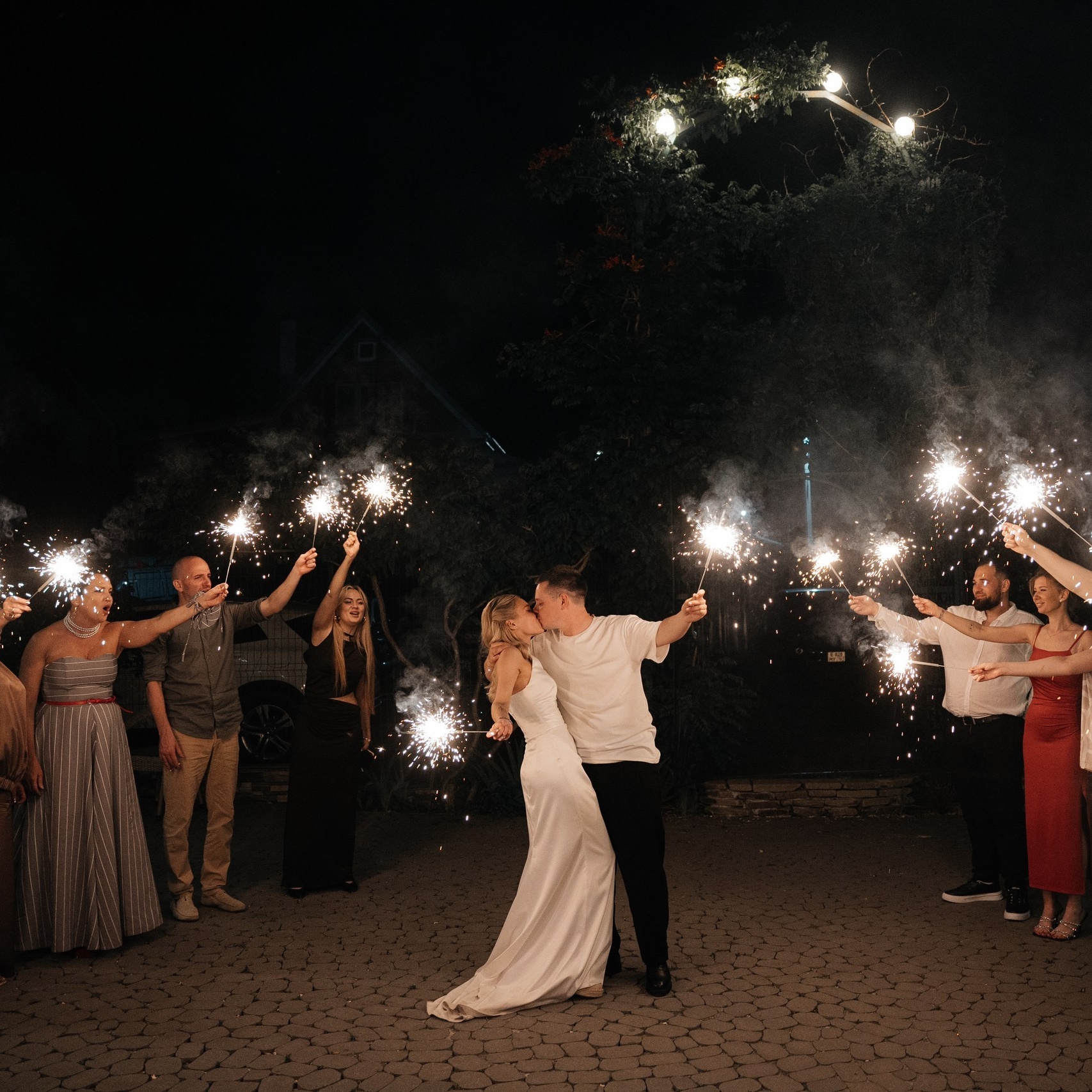 Эффектный свадебный финал в Ростове-на-Дону — организация NOVIKOVA EVENT DOM