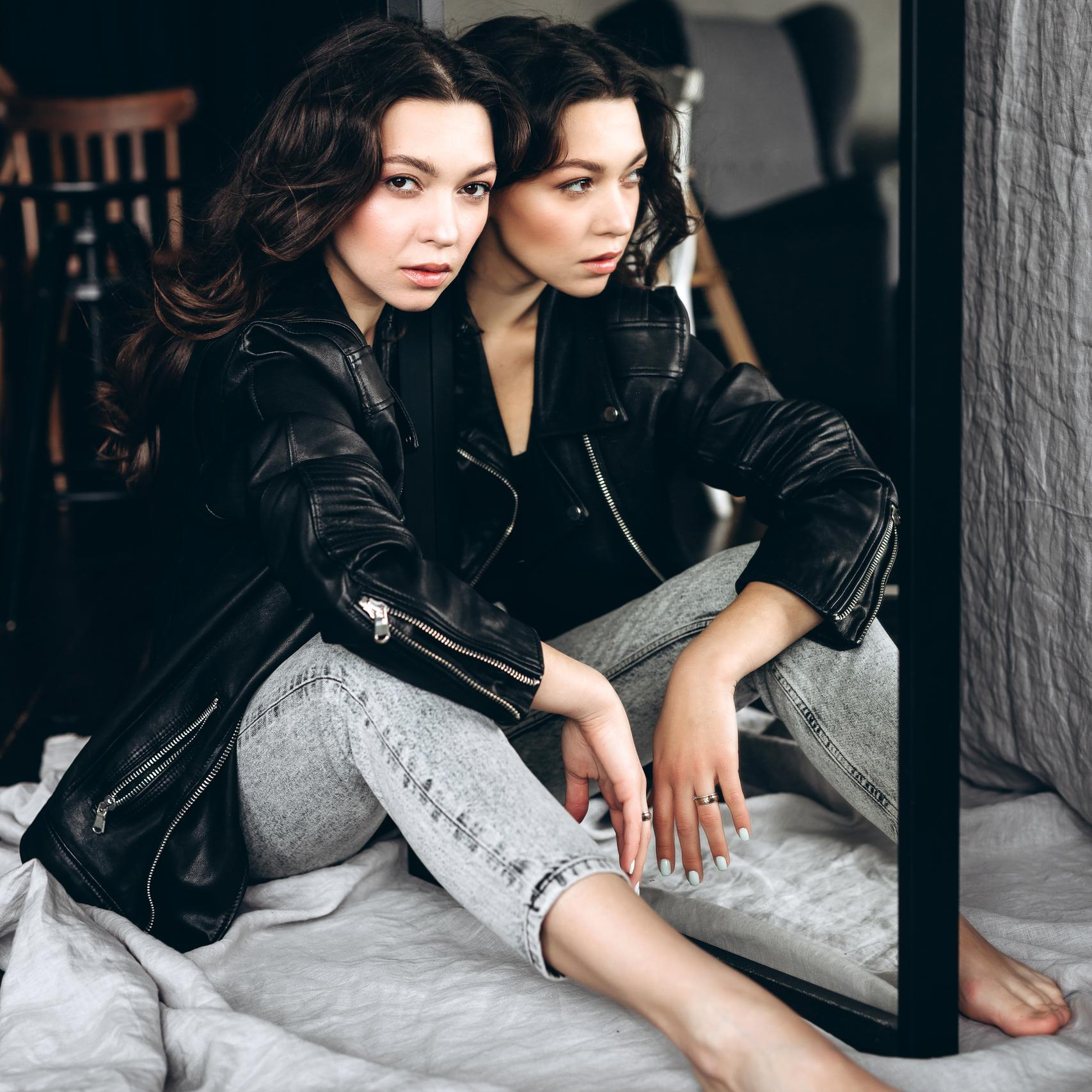 Портретная фотосессия с элементами фототерапии