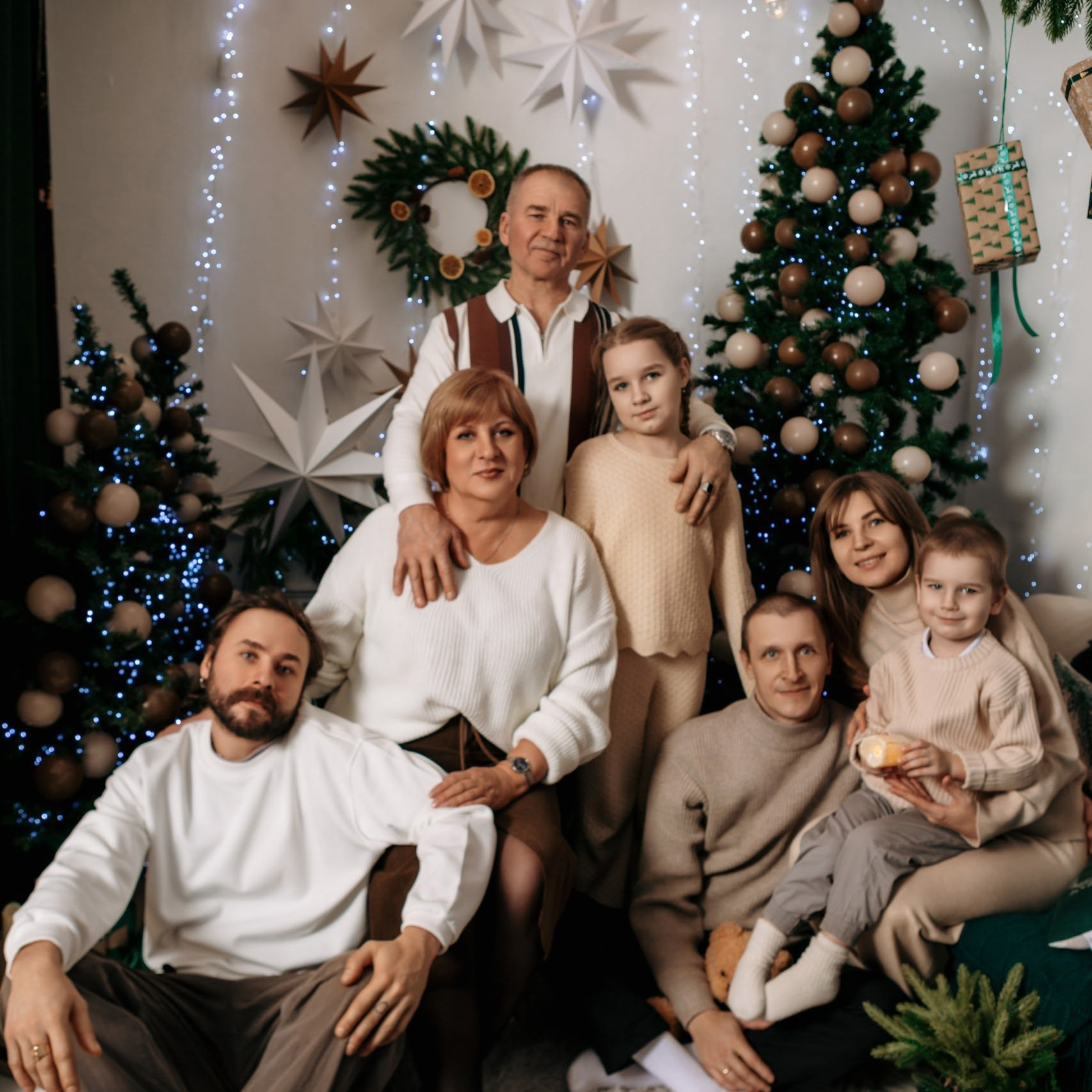 Новогодняя фотосессия. Фотограф Мария Лагутина