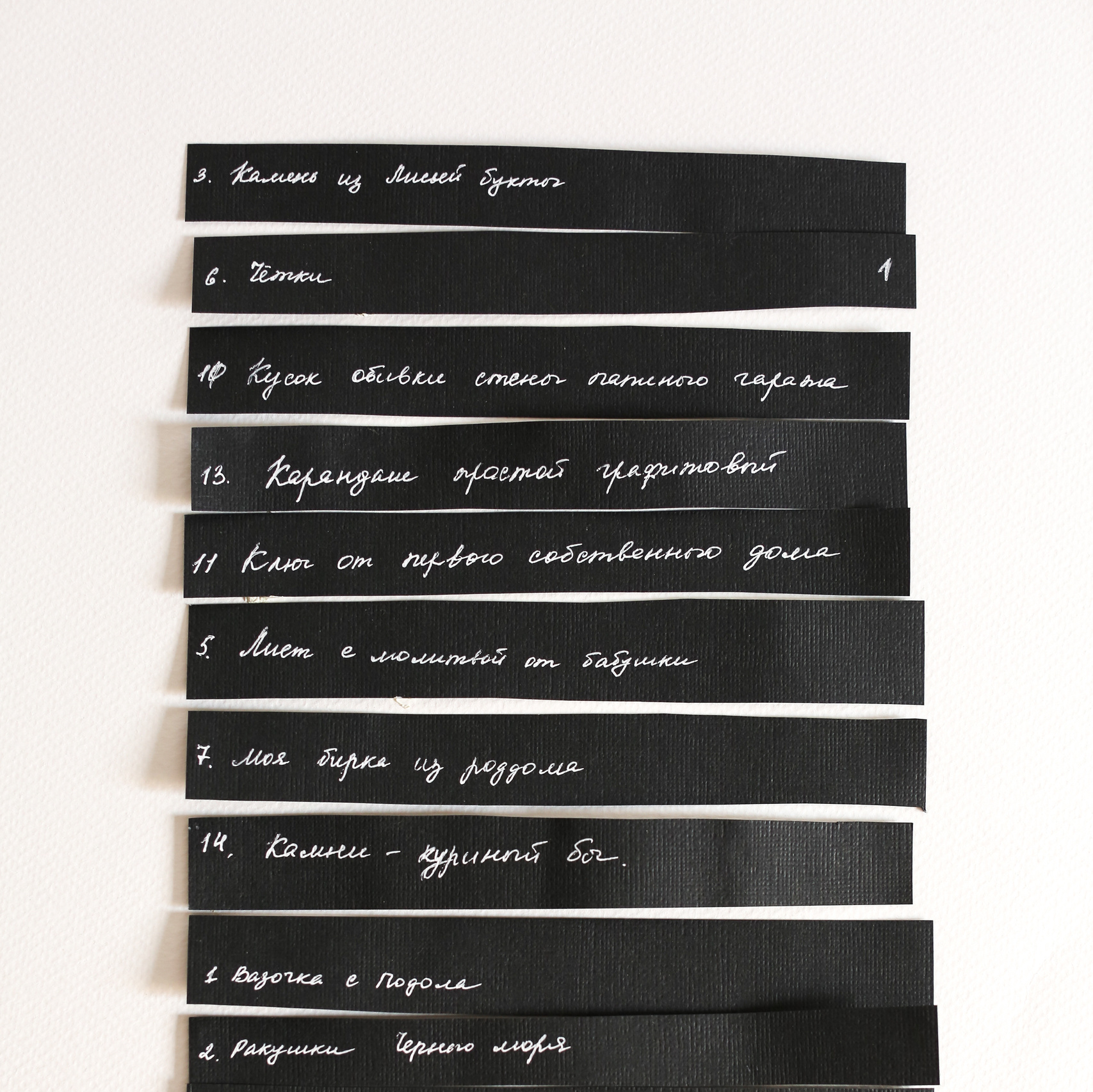 Выставка ''Вещь № 4'' с 26 августа по 26 октября 2020 года