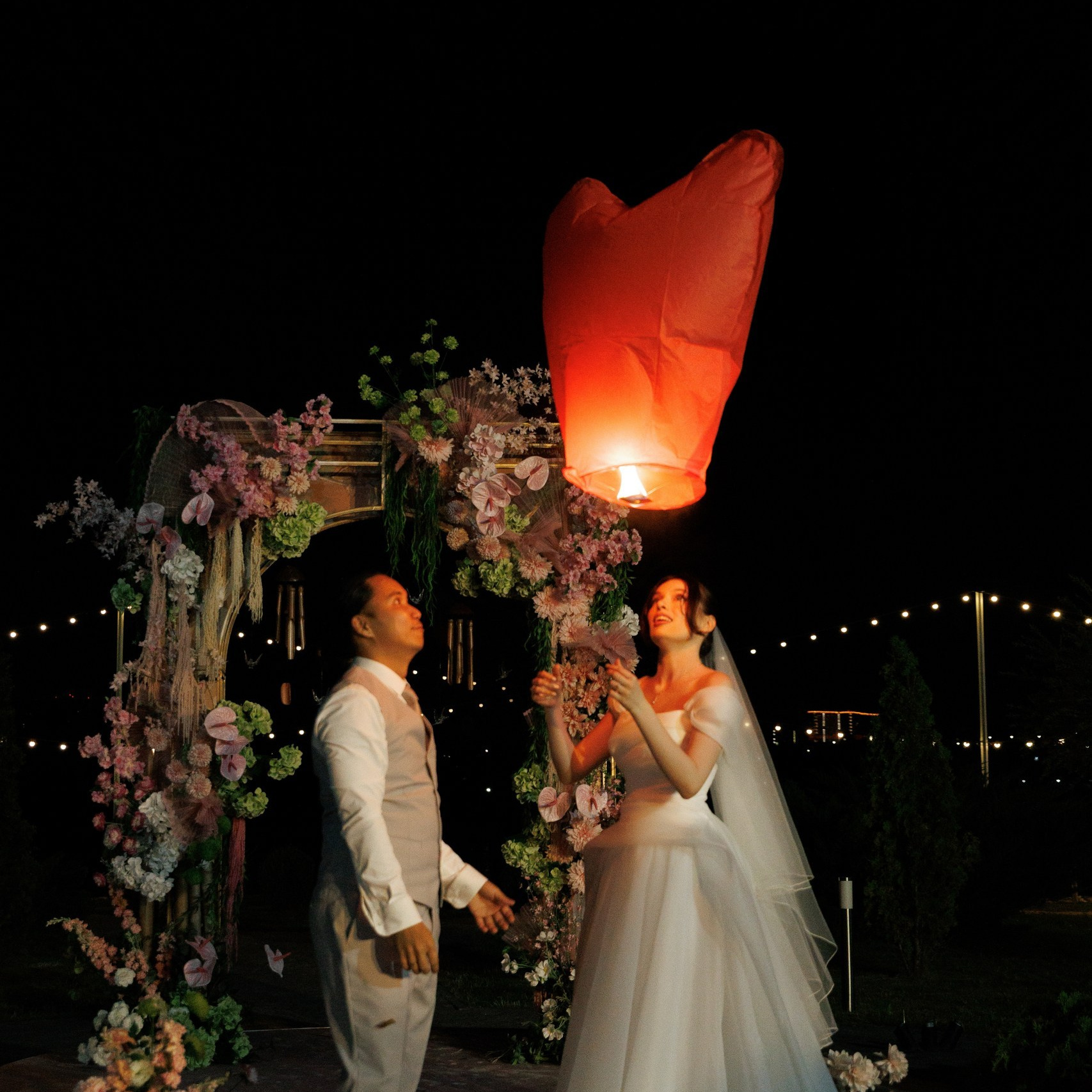 Эффектный свадебный финал в Ростове-на-Дону — организация NOVIKOVA EVENT DOM