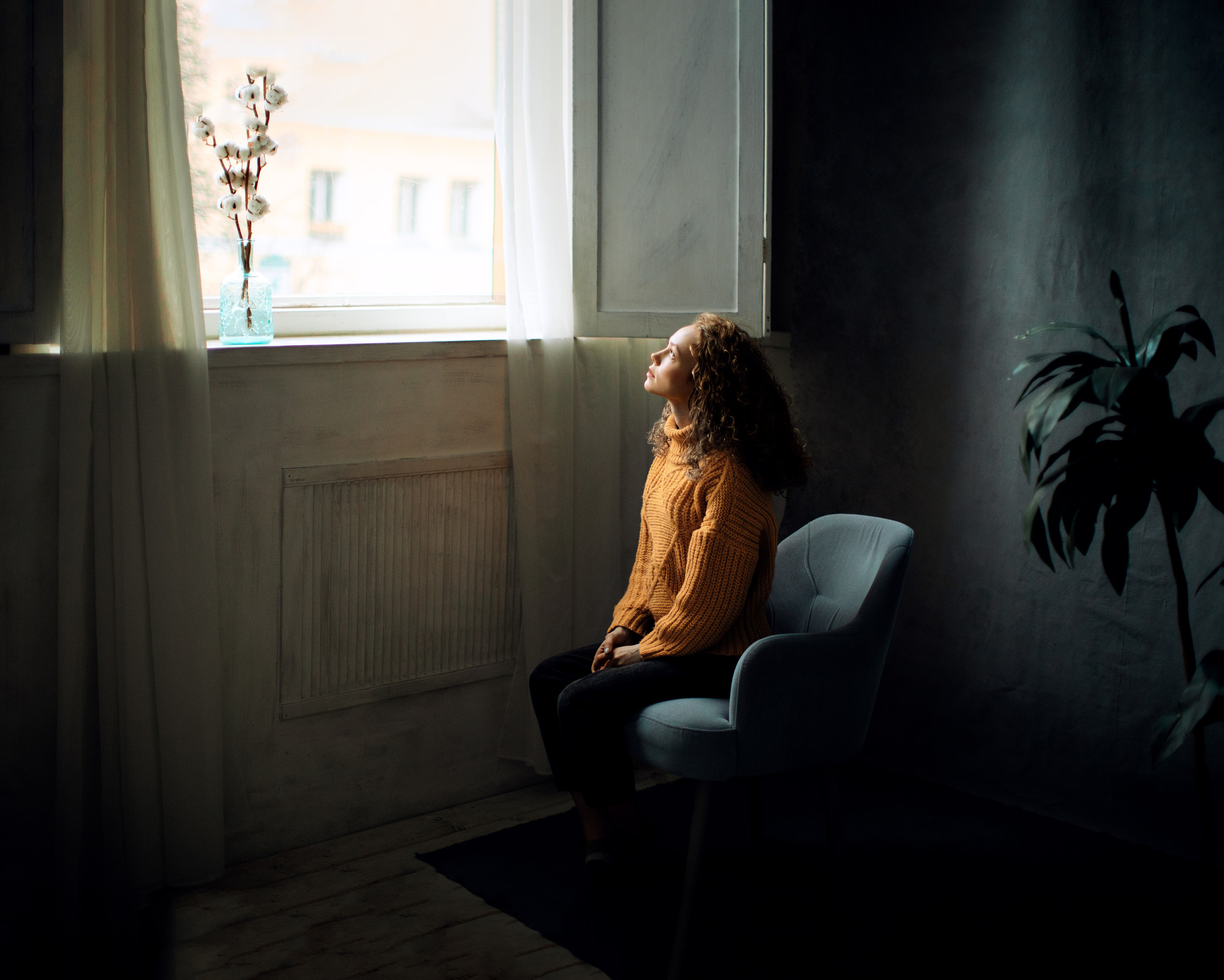 Портретная съемка для актрисы театра