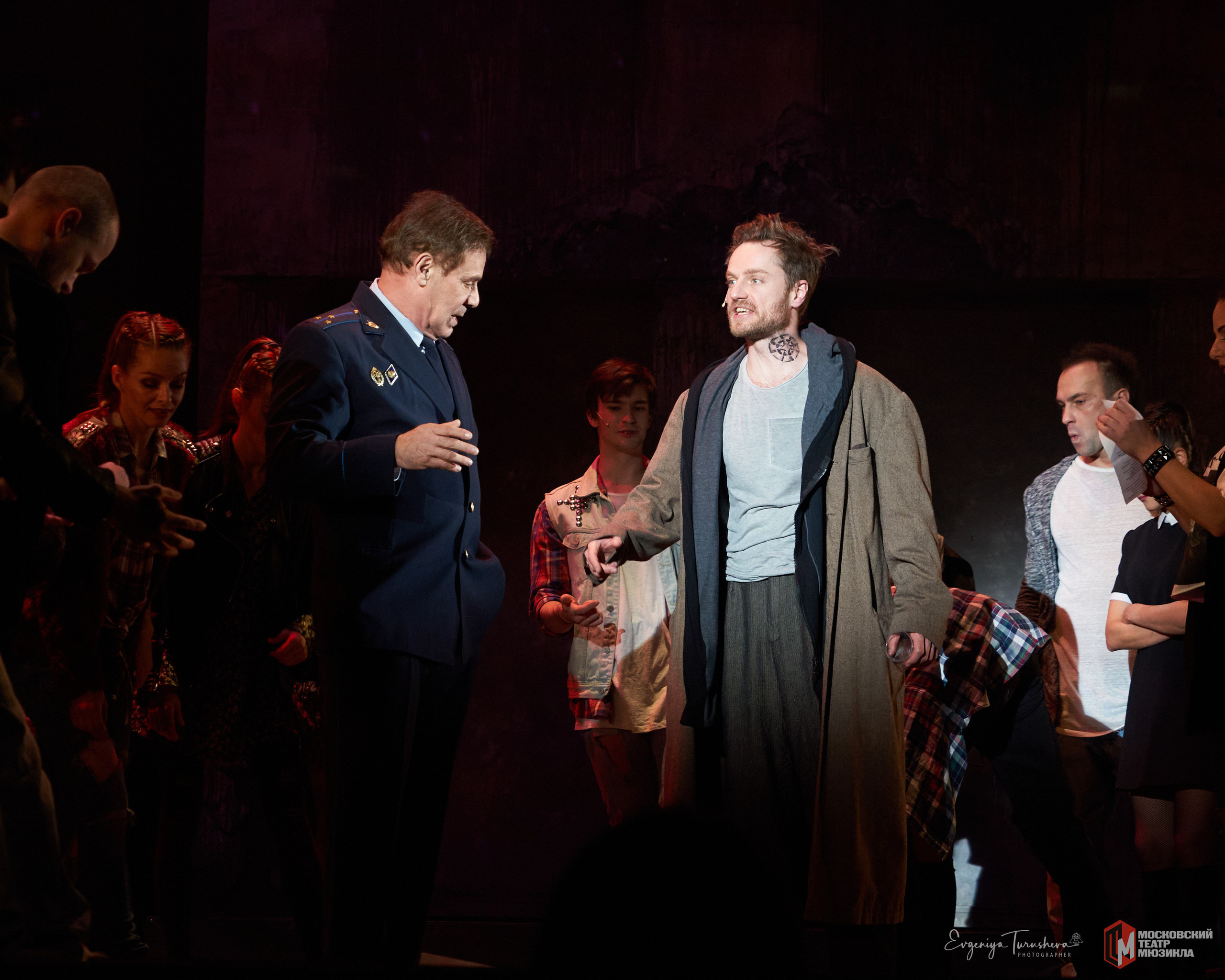 Рок-опера «Преступление и наказание». Фотограф Евгения Турушева