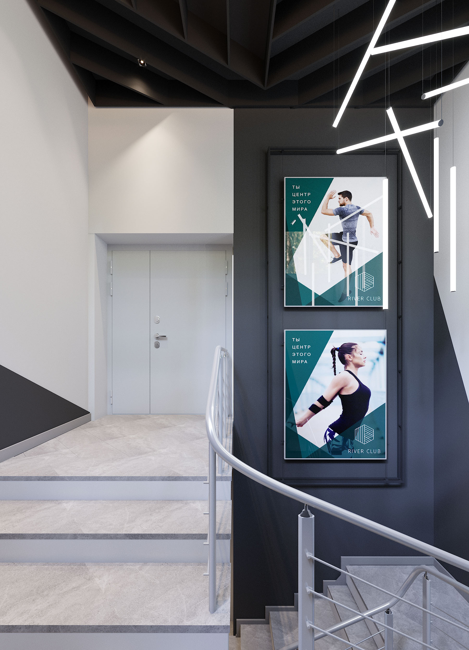River club. Архитектурно-дизайнерское бюро ROOMS