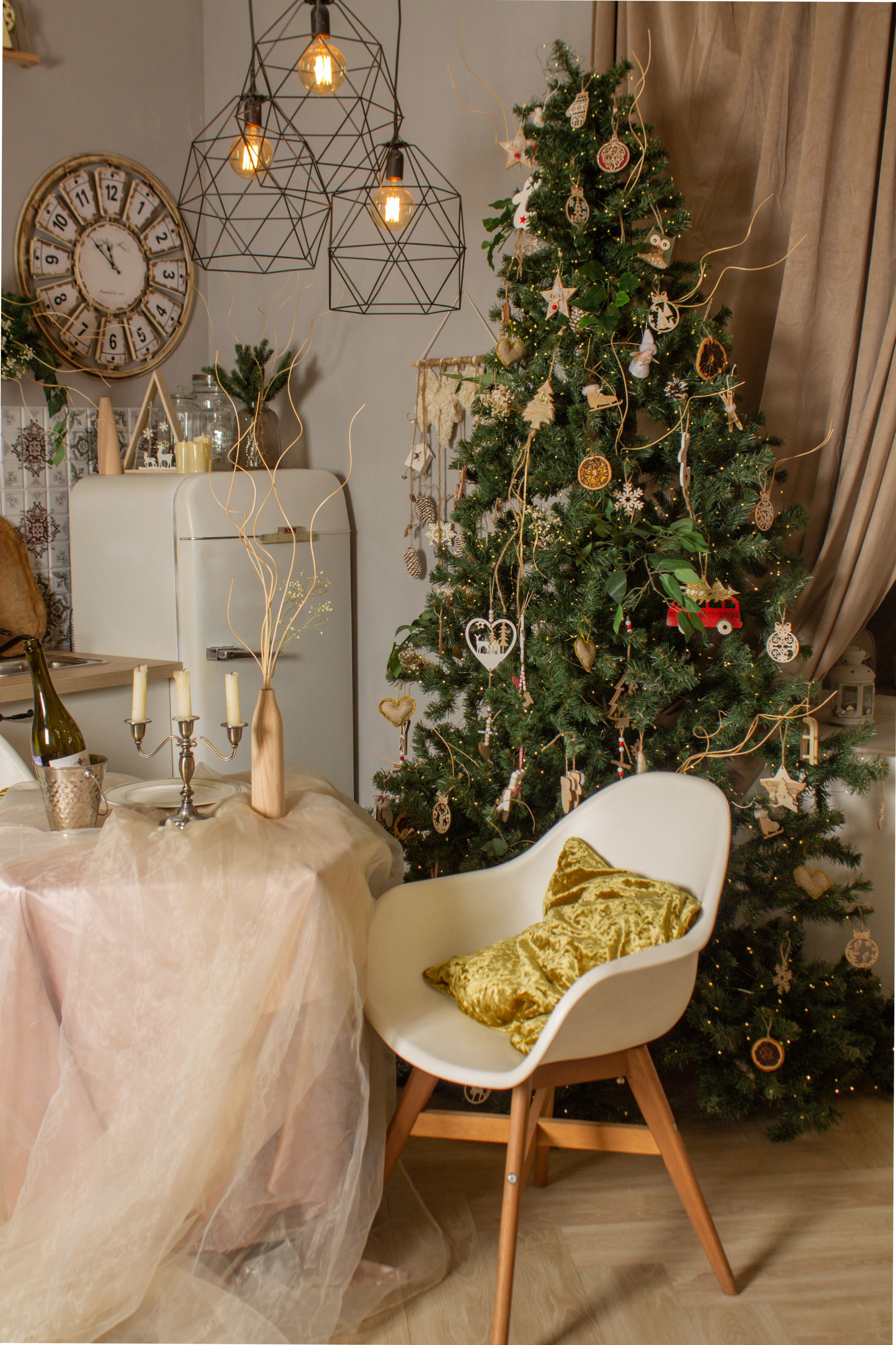 Новогодние интерьеры 2025-2026. Фотостудия Кураж