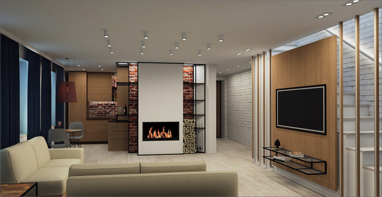 Визуализация интерьера.