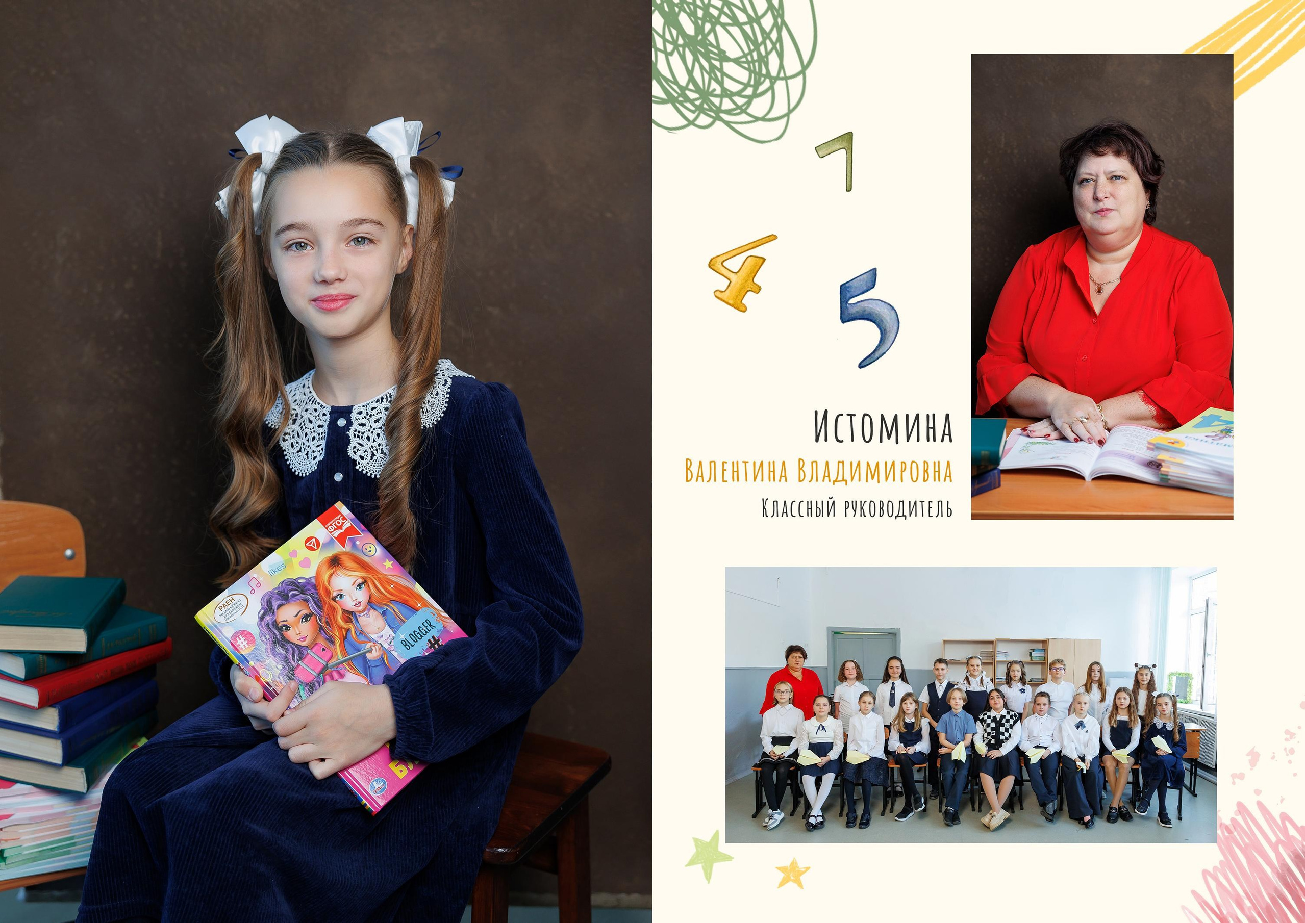 Начальная школа. Живой выпускной альбом в Красноярске