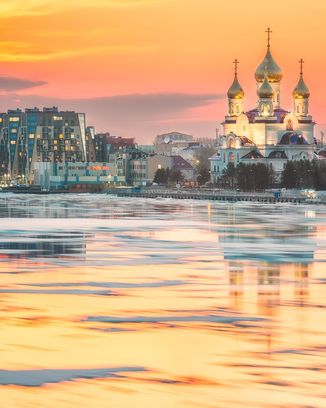 Профессиональная фотосъёмка архитектуры зданий в Архангельске для бизнеса и недвижимости