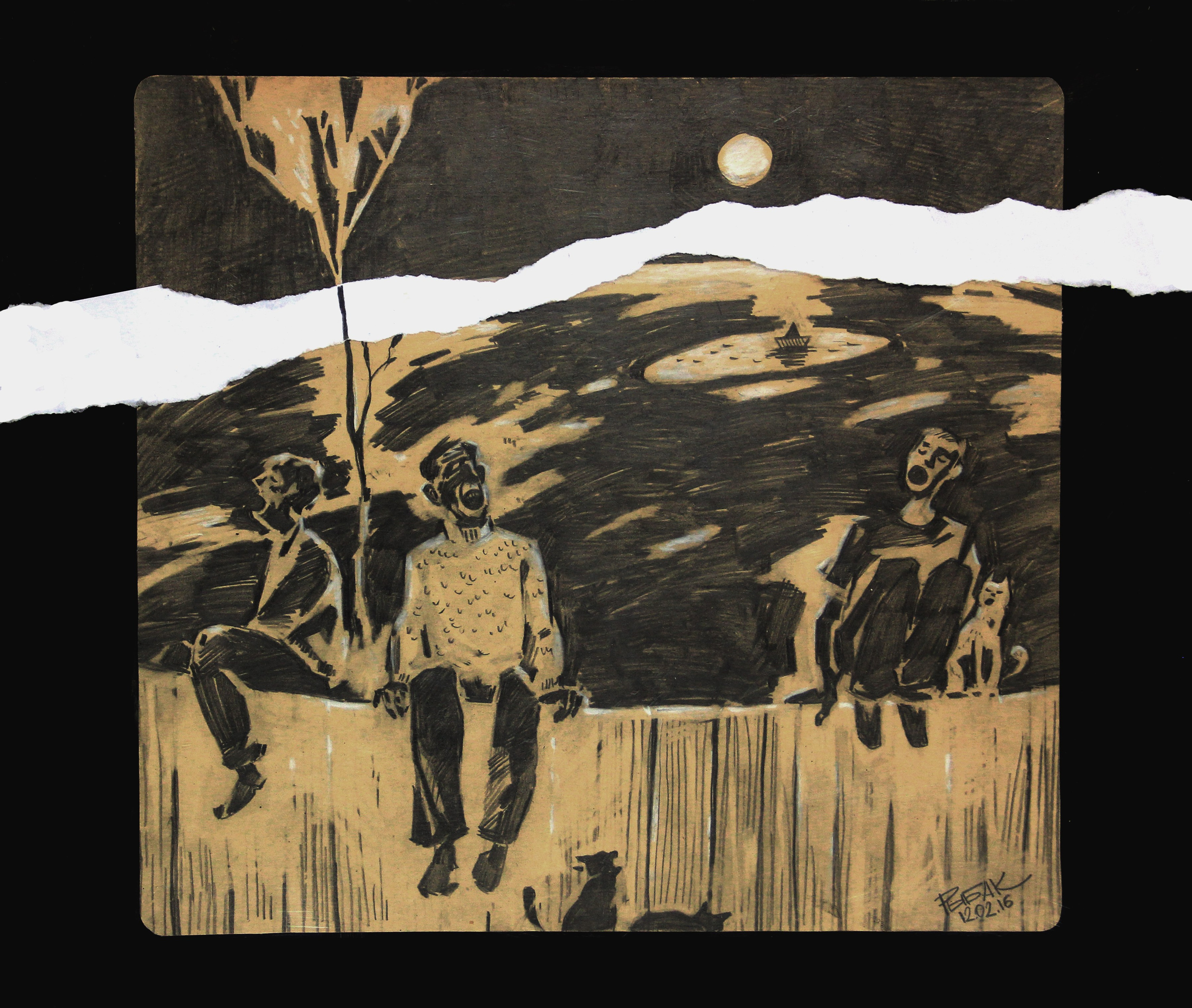 Графика 2016. Художник Рыбак Николай