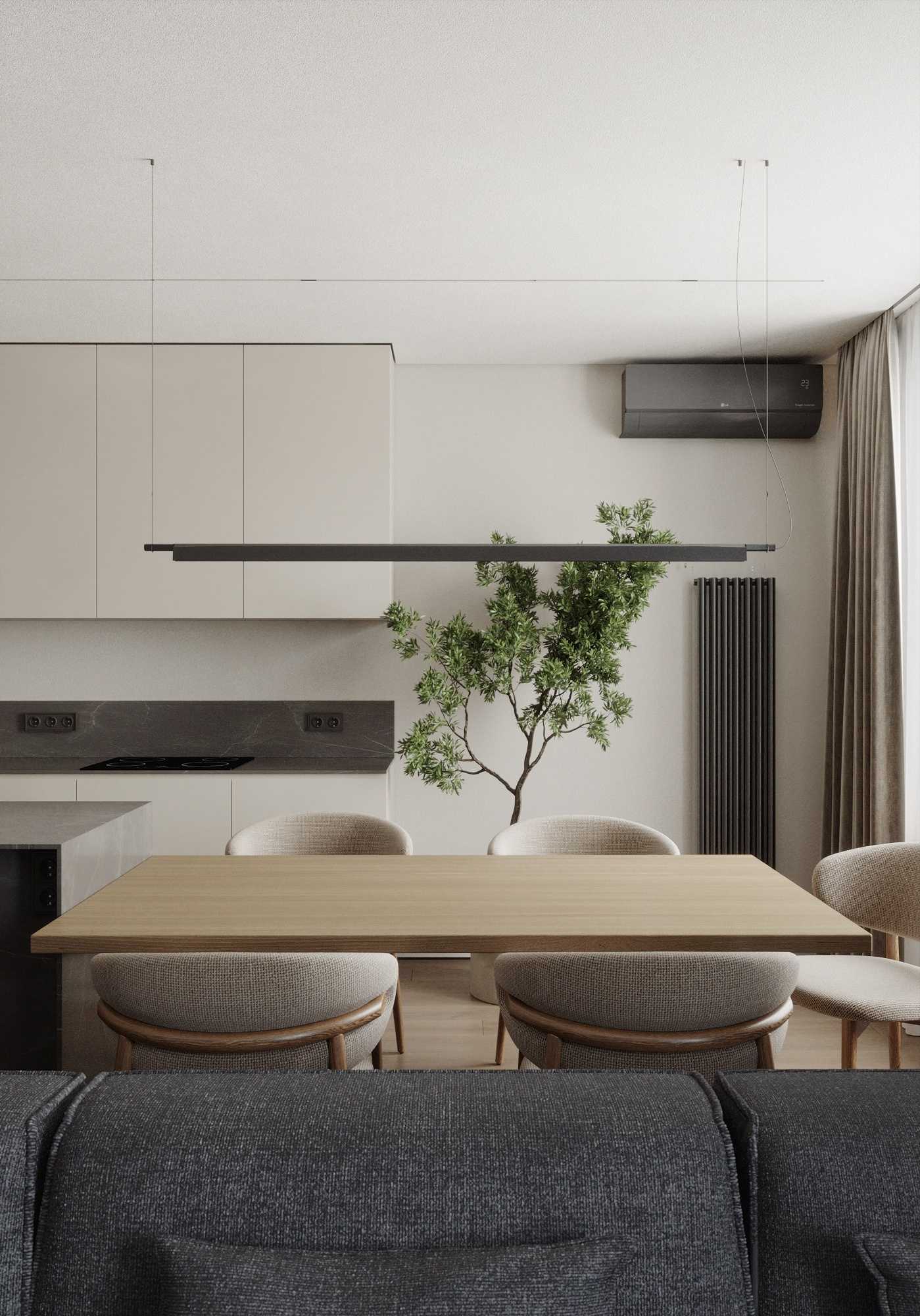 RIVIERE NOIRE. Студия дизайна интерьера ESLI.BURO