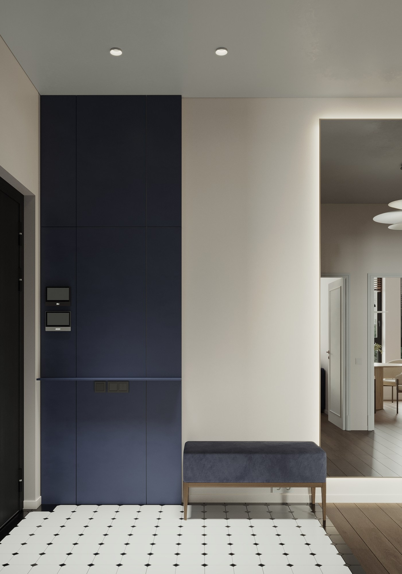 //квартира 65 м². Студия дизайна интерьера ESLI.BURO