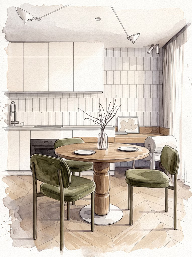 Интерьер квартиры 90 м² в ЖК Георгиевский, Иваново