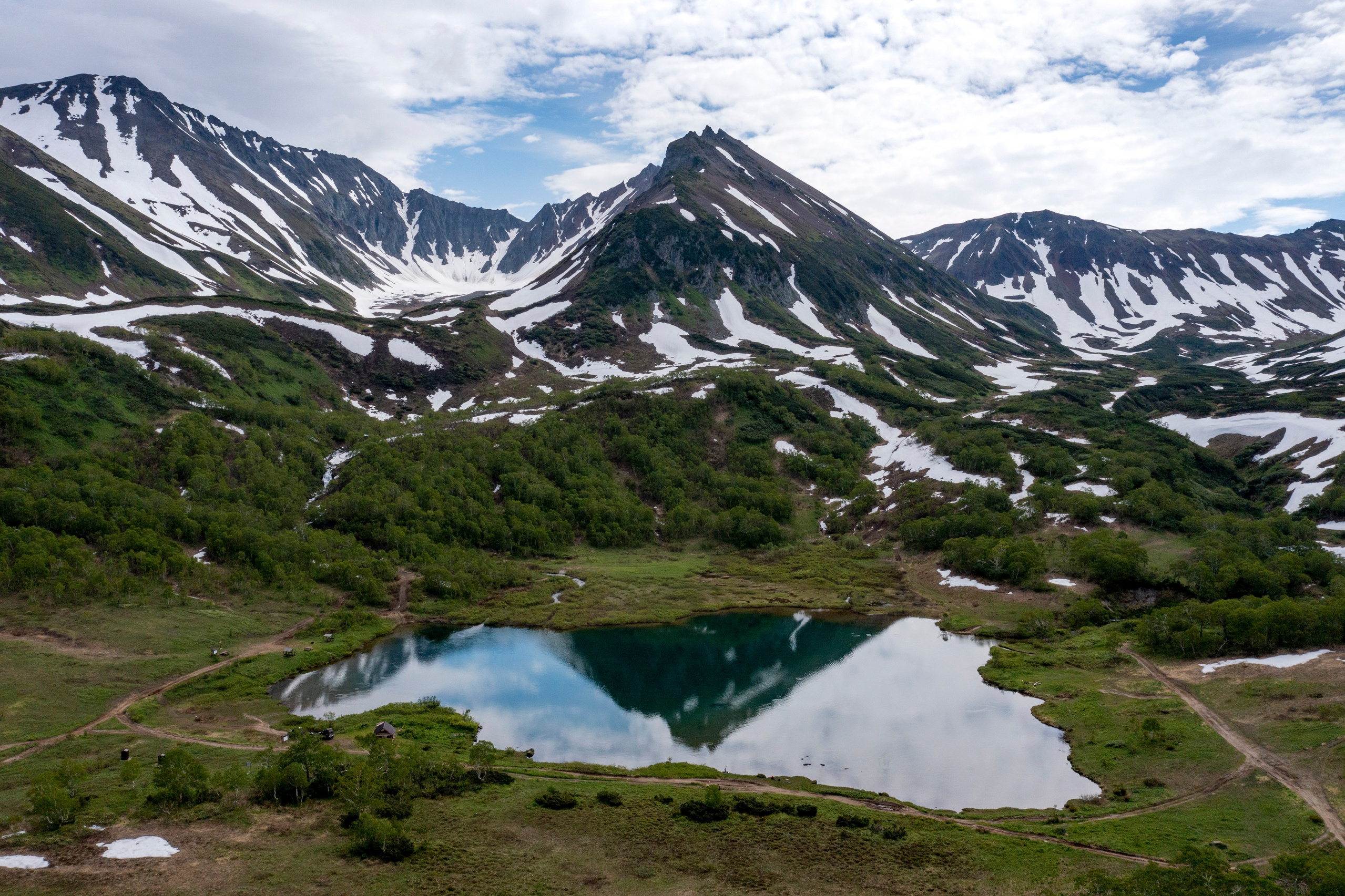 Вачкажец зимой — снежные долины и хрустящий воздух. Время Камчатки: чтобы найти свой путь, нужно скорость умножить на время
