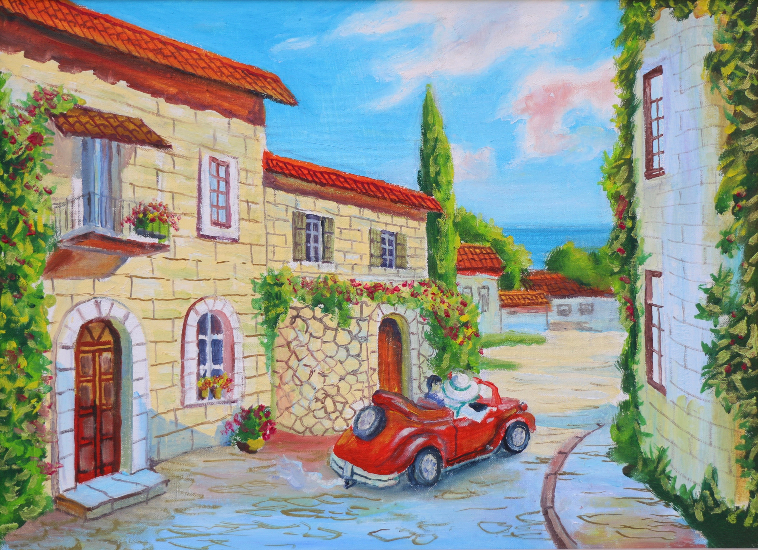 Картины в наличии. Продажа картин маслом на холсте в г. Ялта