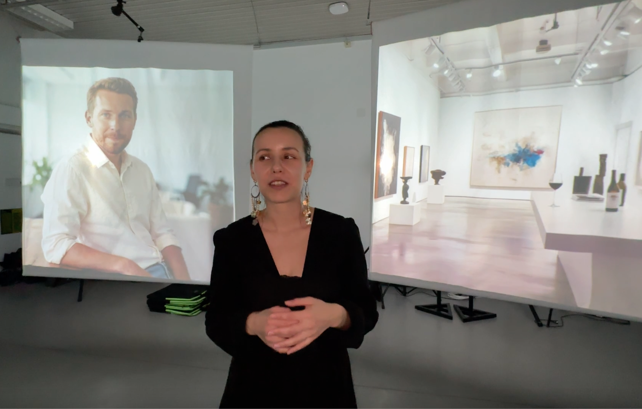 Online Dating Simulation. Anastasia Sokolova: Filmmaker. Experience Designer. AI Explorer