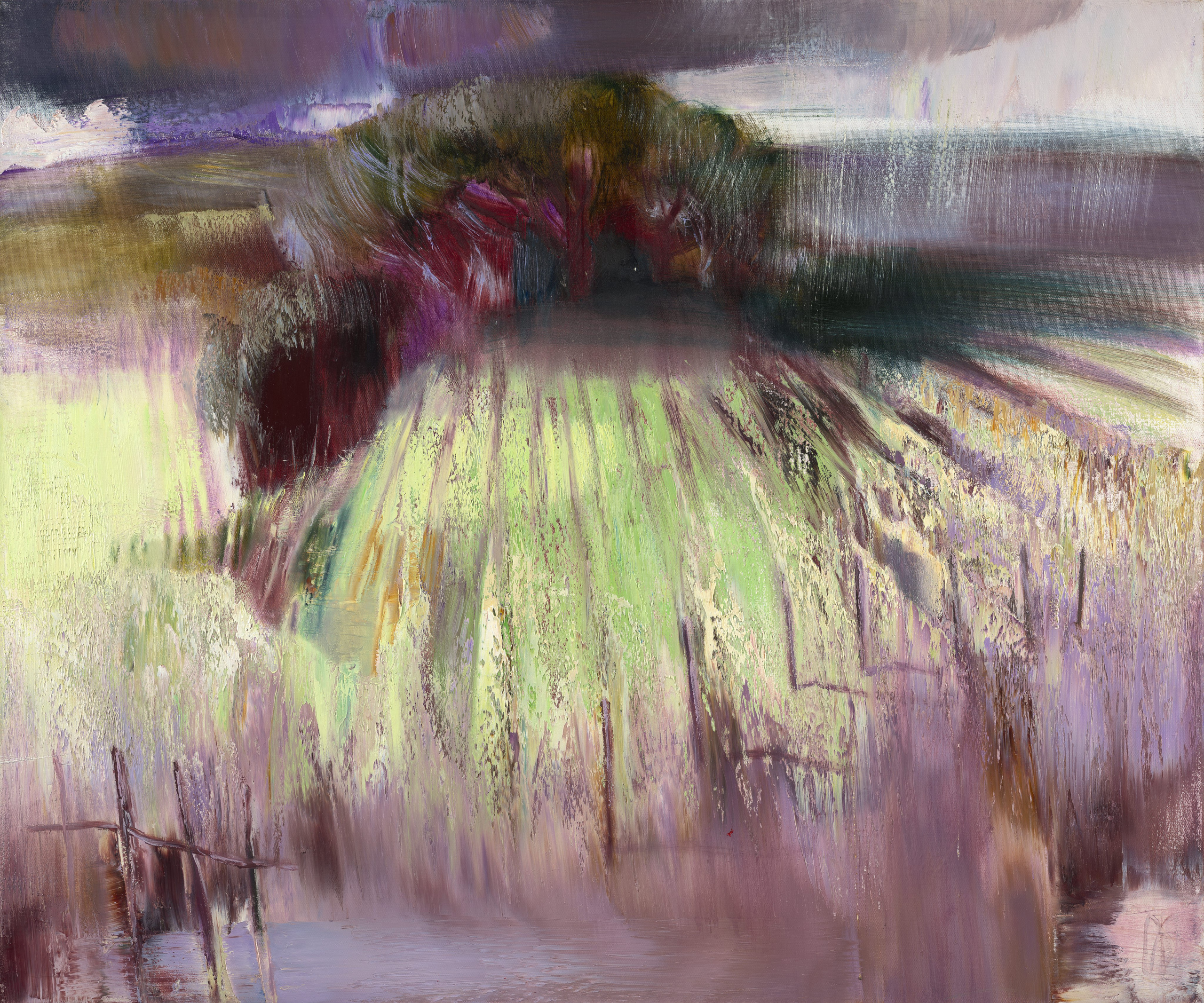 «Гроза» - Лариса Блохина (холст, масло, 100x120 см, 2011 (349MP)