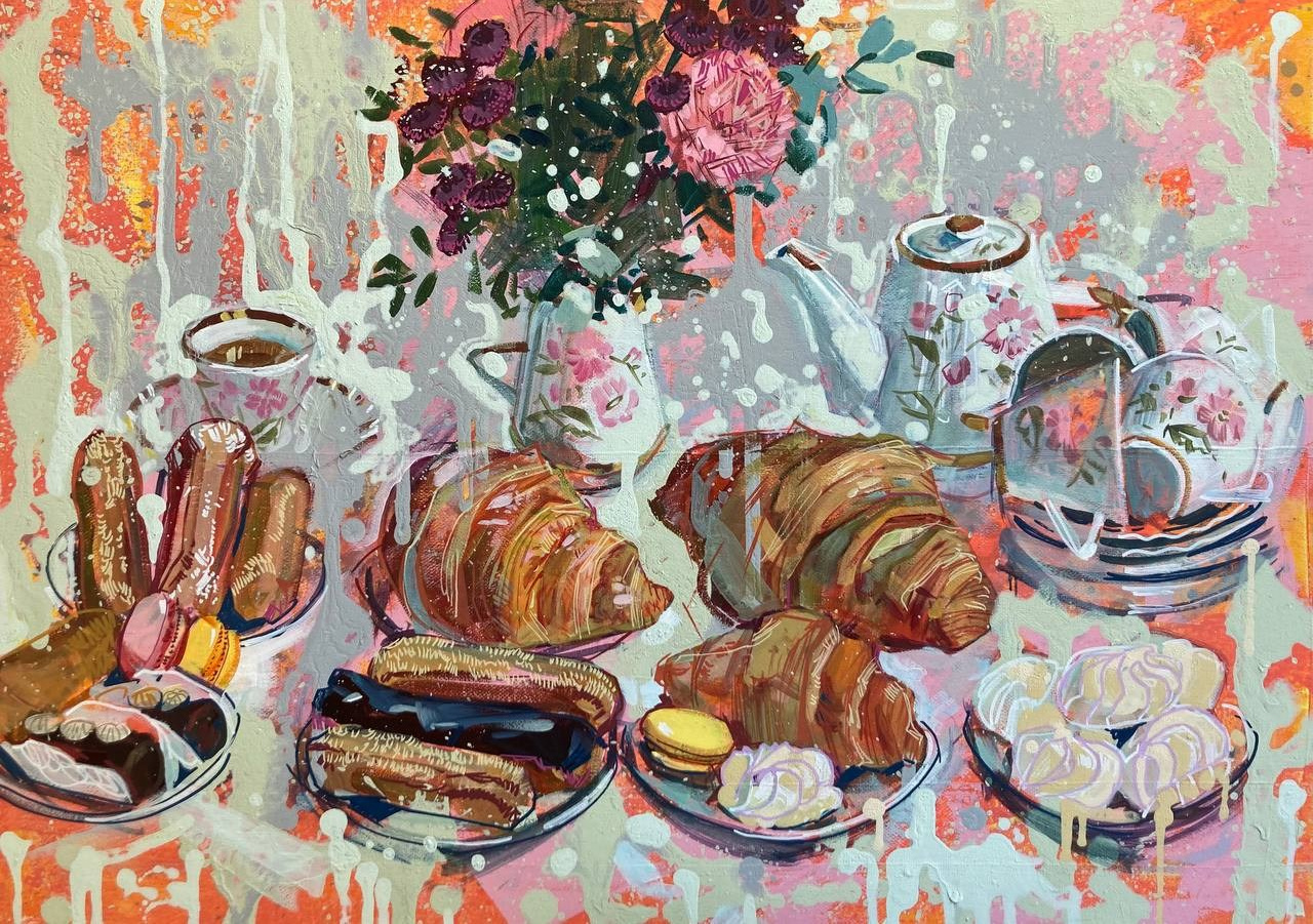 ЖИВОПИСЬ ГАЛЕРЕЯ. Artist Anna Khopta. Oil and Acrylic Paintings. Moscow