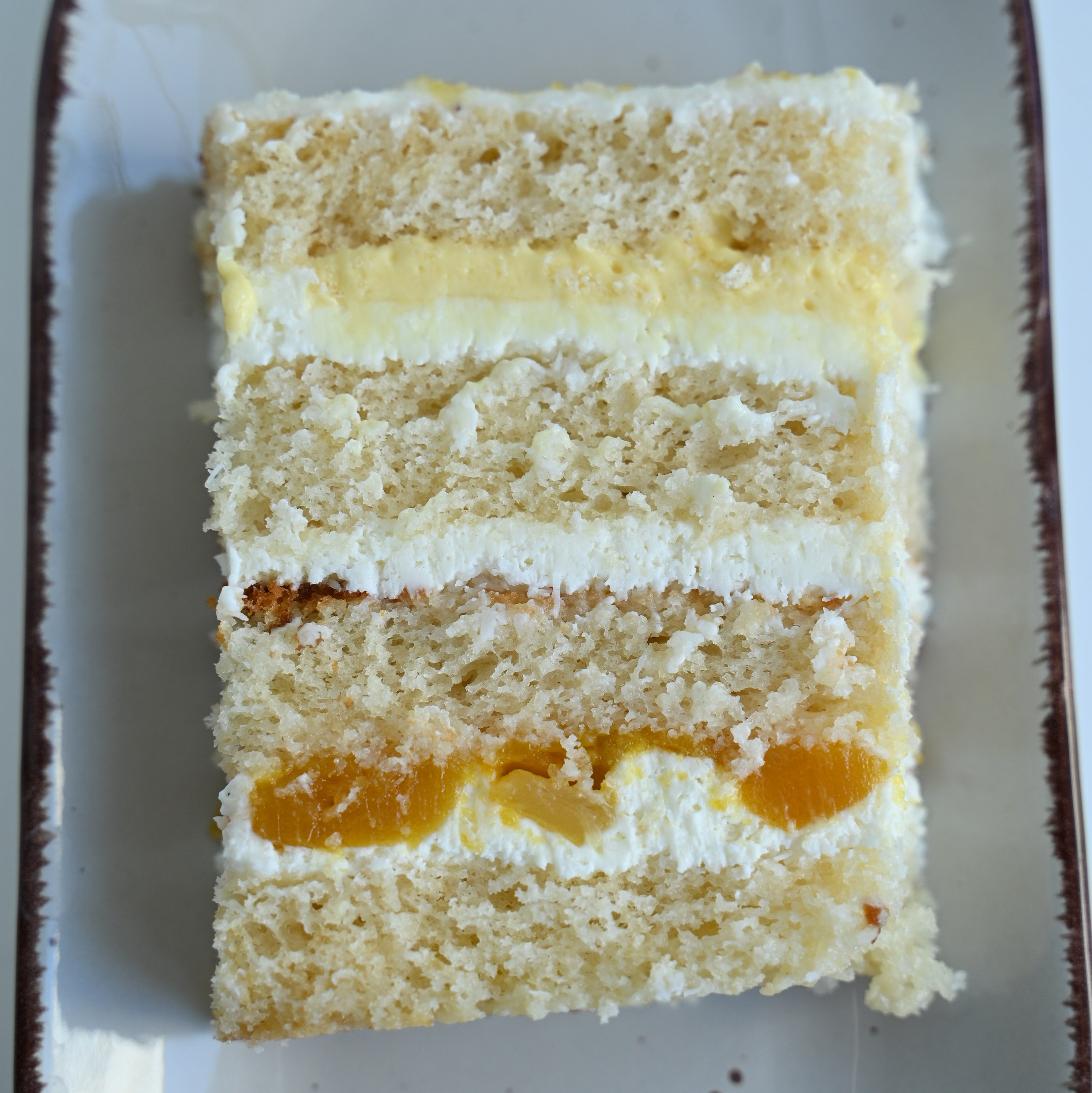 Разрез торта Тропики