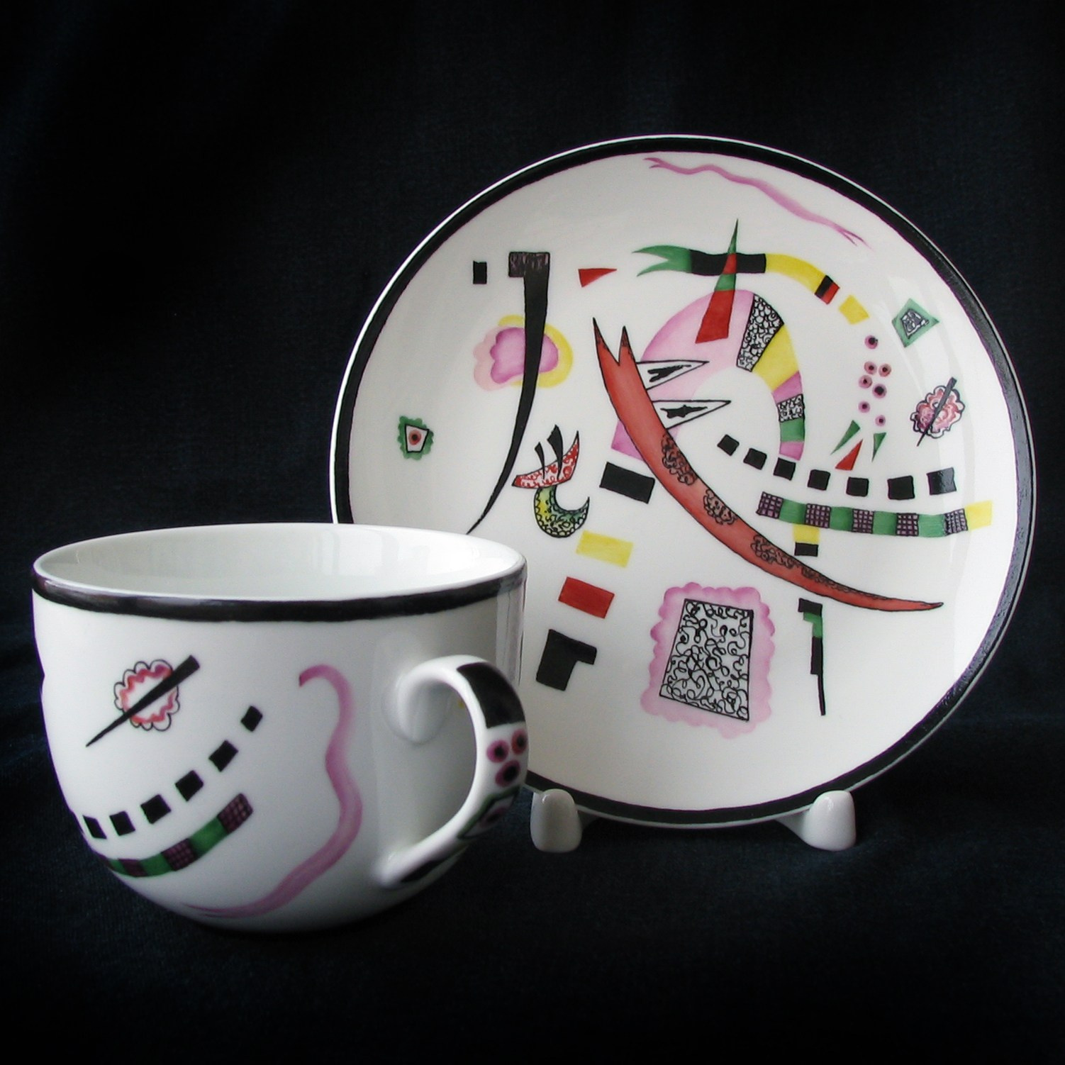 Василий Кандинский фарфор. Роспись фарфора в Санкт-Петербурге