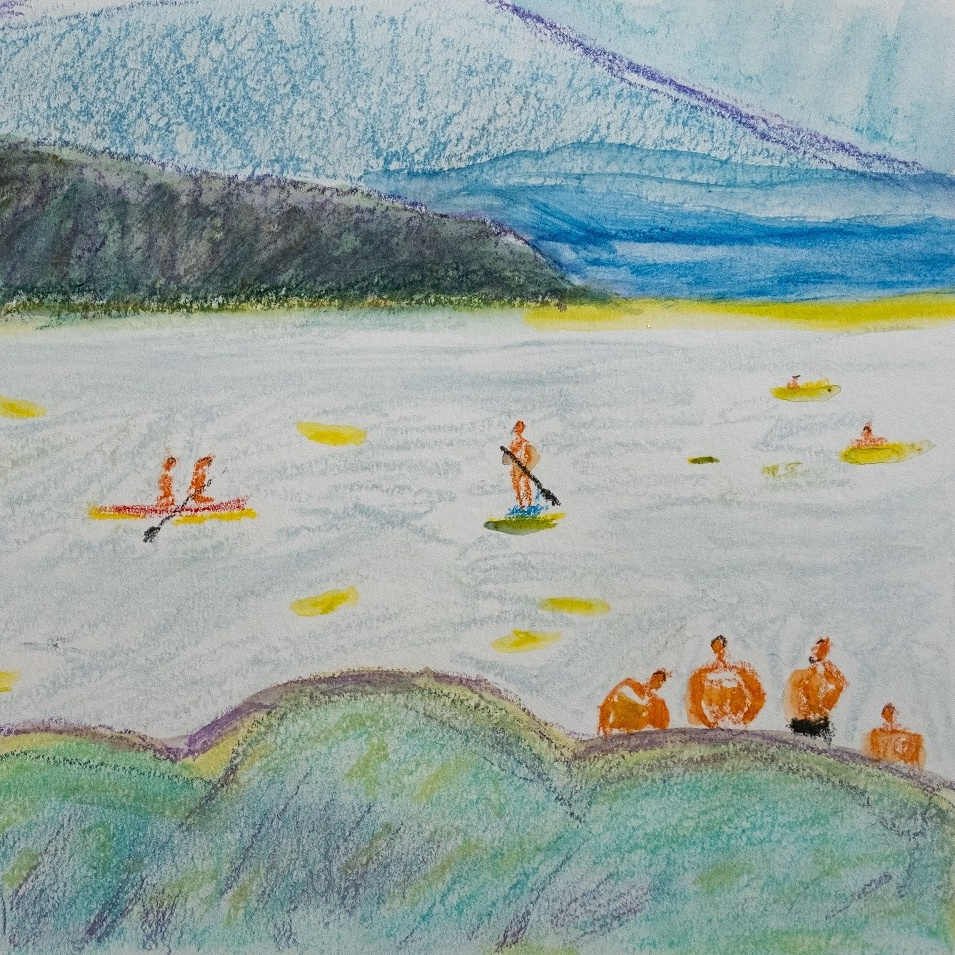 Графика (рисунки, наброски). Художник, фотограф с Сахалина Ирина Тен