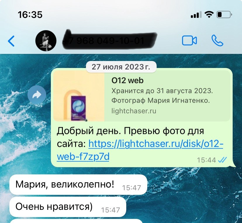 Отзывы. Предметный фотограф в Москве Мария Игнатенко. Нейрофото, ретушь, сет-дизайн