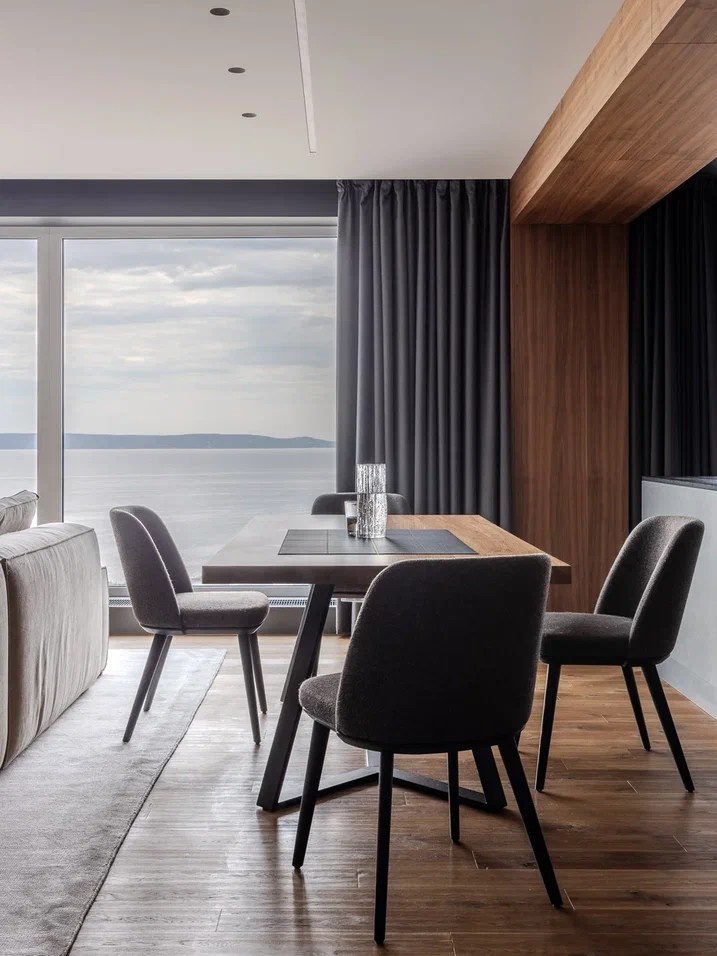 Квартира для молодого IT-специалиста площадью 250 м² на 21 этаже. Студия дизайна интерьера «Строчка» | Москва, Санкт-Петербург, Самара, Казань, Тольятти, Ульяновск и другие города России