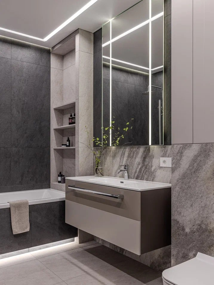 Дизайн интерьера дома ЖК «FLORA» в Тольятти. Студия дизайна интерьера «Строчка» | Москва, Санкт-Петербург, Самара, Казань, Тольятти, Ульяновск и другие города России