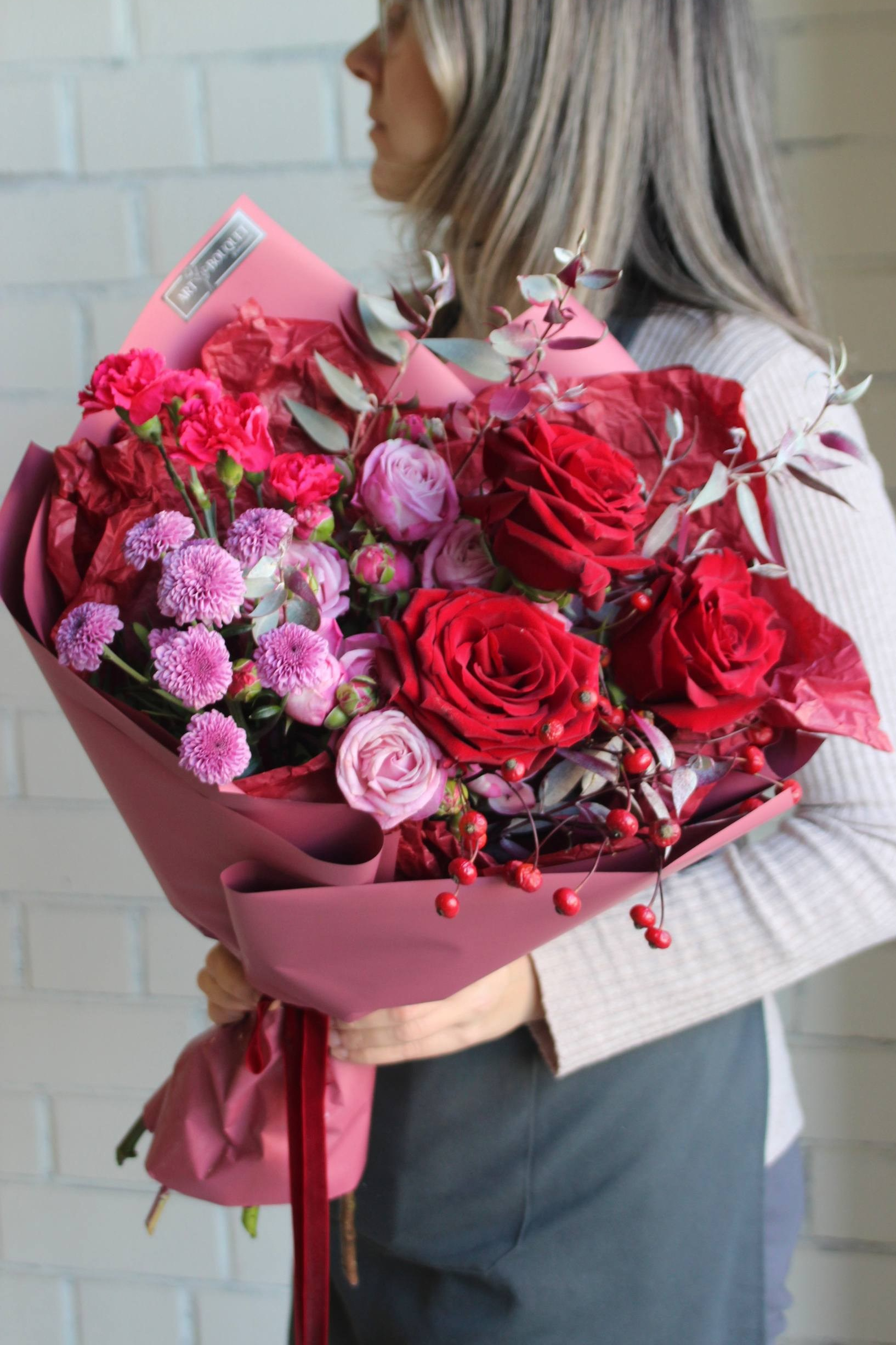 Гранат. Арт Букет- цветочный дом в Челябинске и Ревде