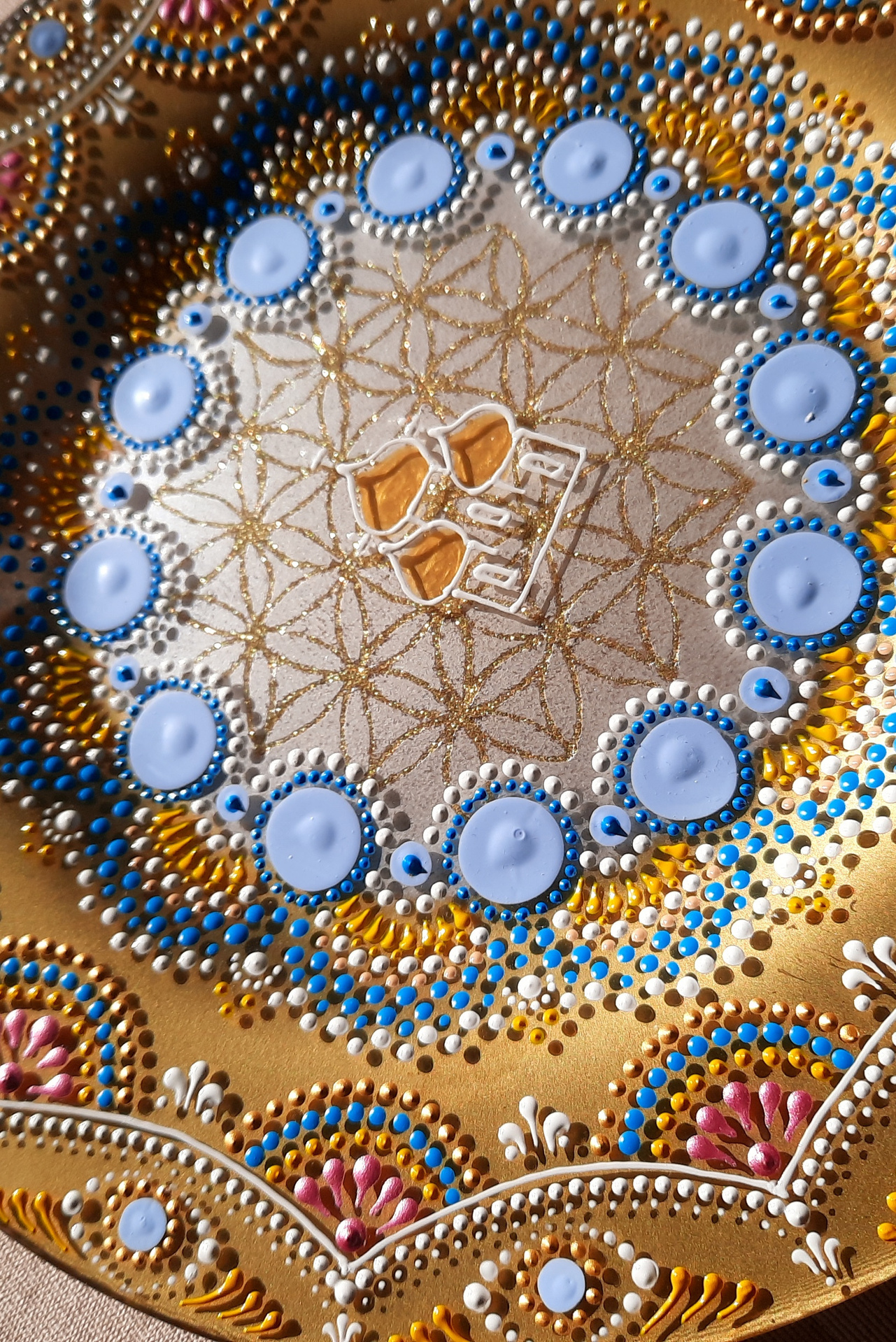 МАГАЗИН — «Храм» Мандала на тарелочке. Свет Мандал Светланы Филимоновой