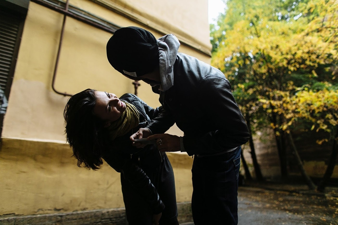 Аня и Леша. Прогулка по Питеру. Фотограф Игорь Цаплин