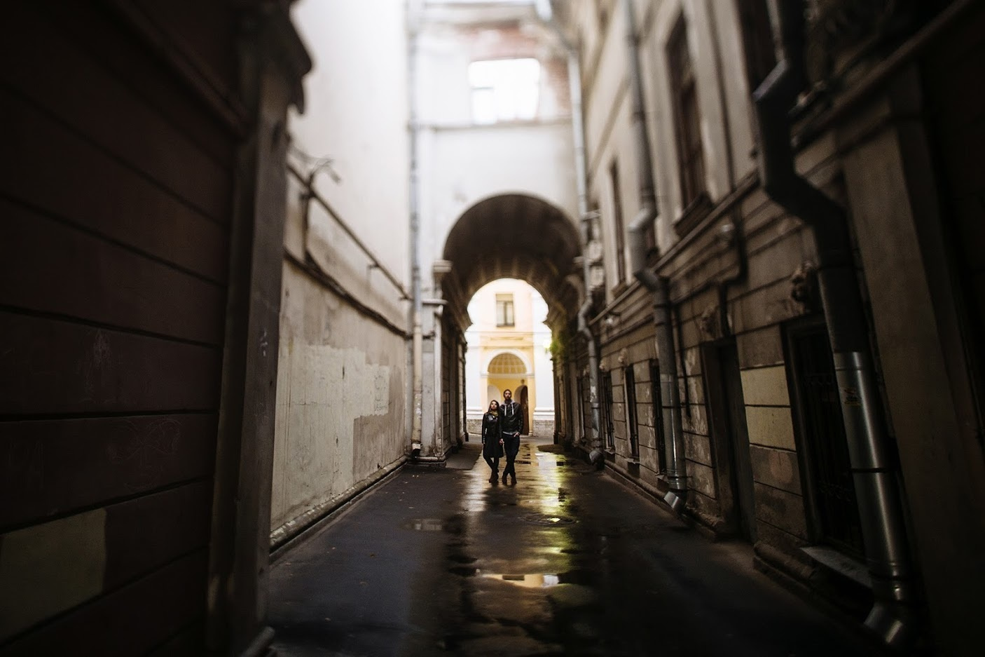 Аня и Леша. Прогулка по Питеру. Фотограф Игорь Цаплин