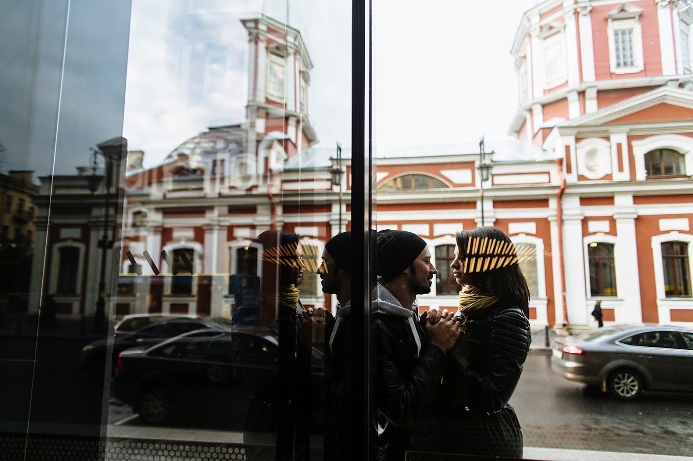 Аня и Леша. Прогулка по Питеру. Фотограф Игорь Цаплин