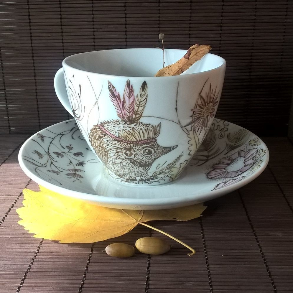 Роспись фарфора в Санкт-Петербурге. Индивидуальные заказы по росписи фарфора