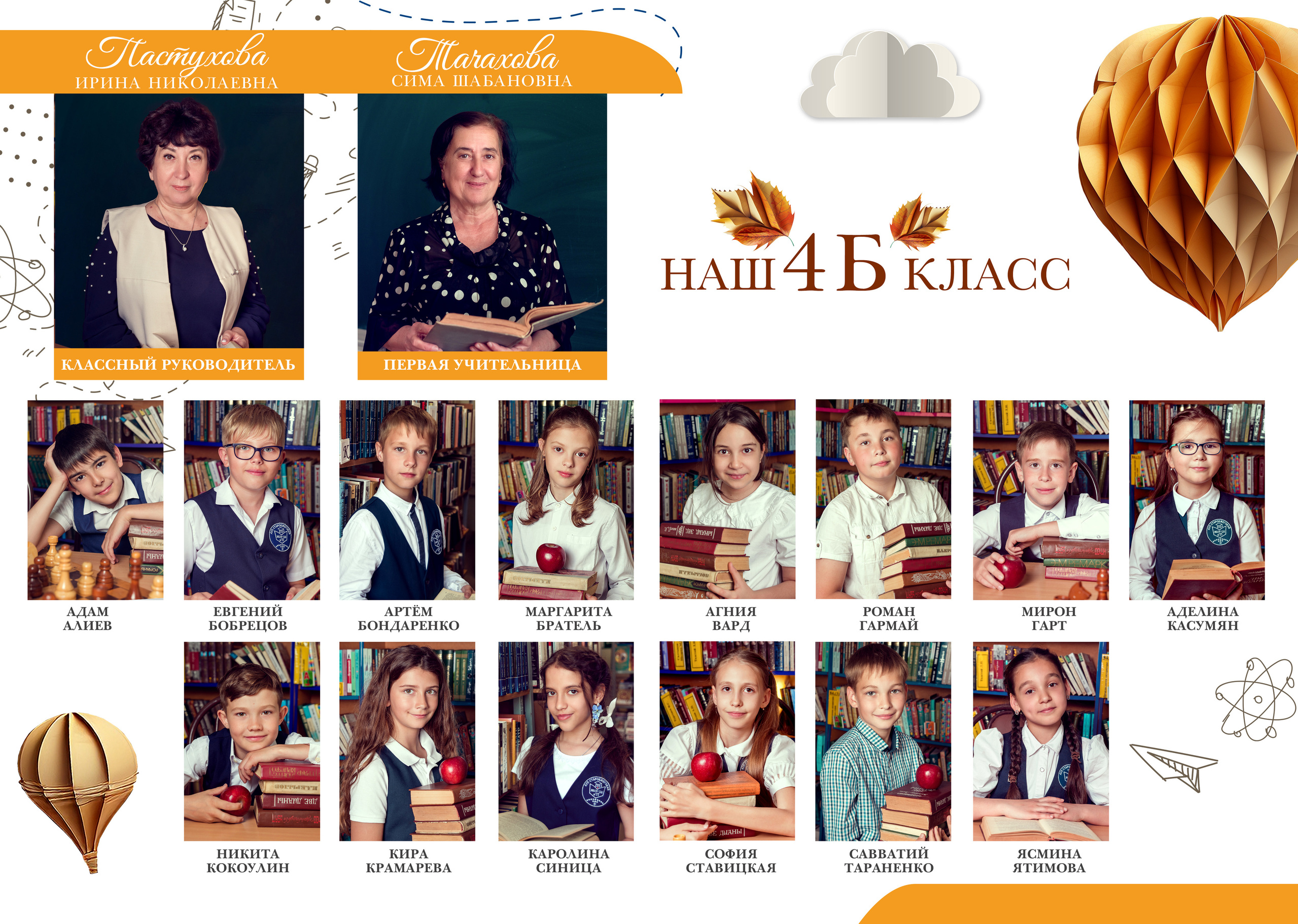 Школа 11 — 4 «А» класс. JuliaKram.ru