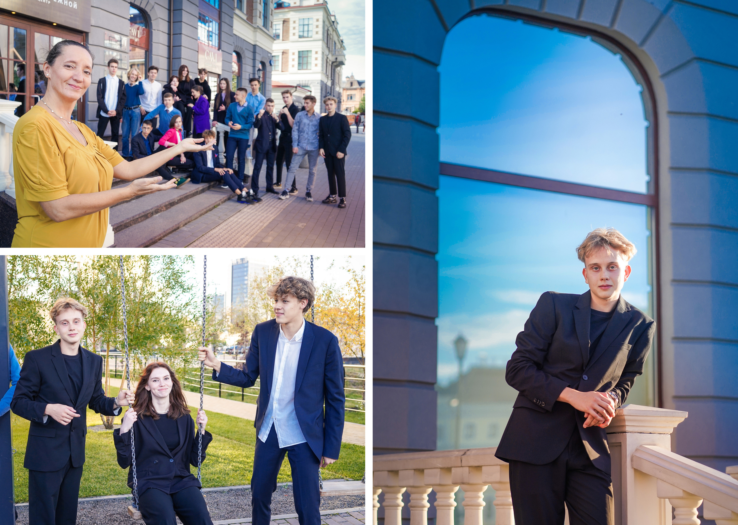 Выпускной альбом на 10 разворотов. Семейный и портретный фотограф в Екатеринбурге Анна Лобанова