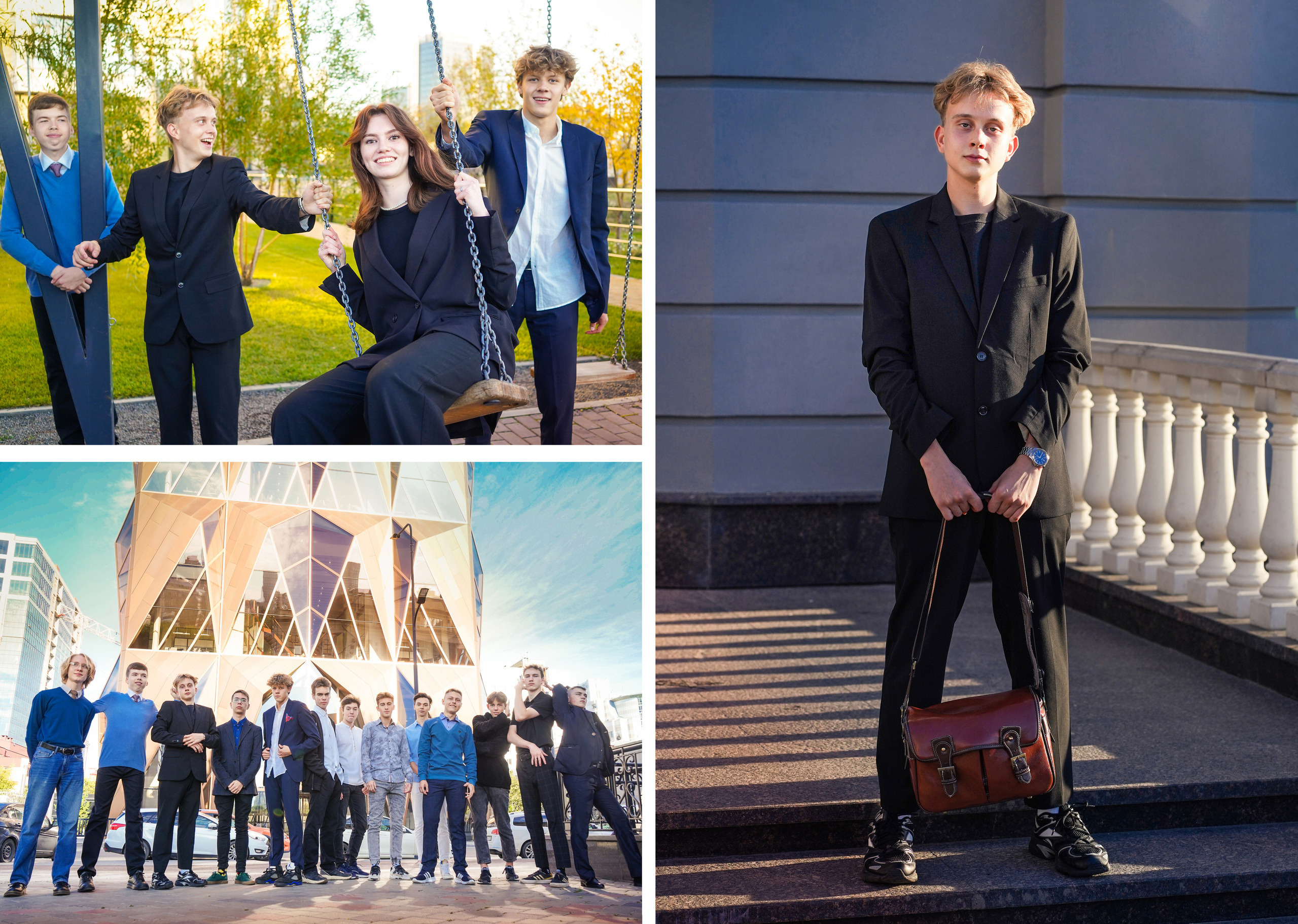 Выпускной альбом на 10 разворотов. Семейный и портретный фотограф в Екатеринбурге Анна Лобанова