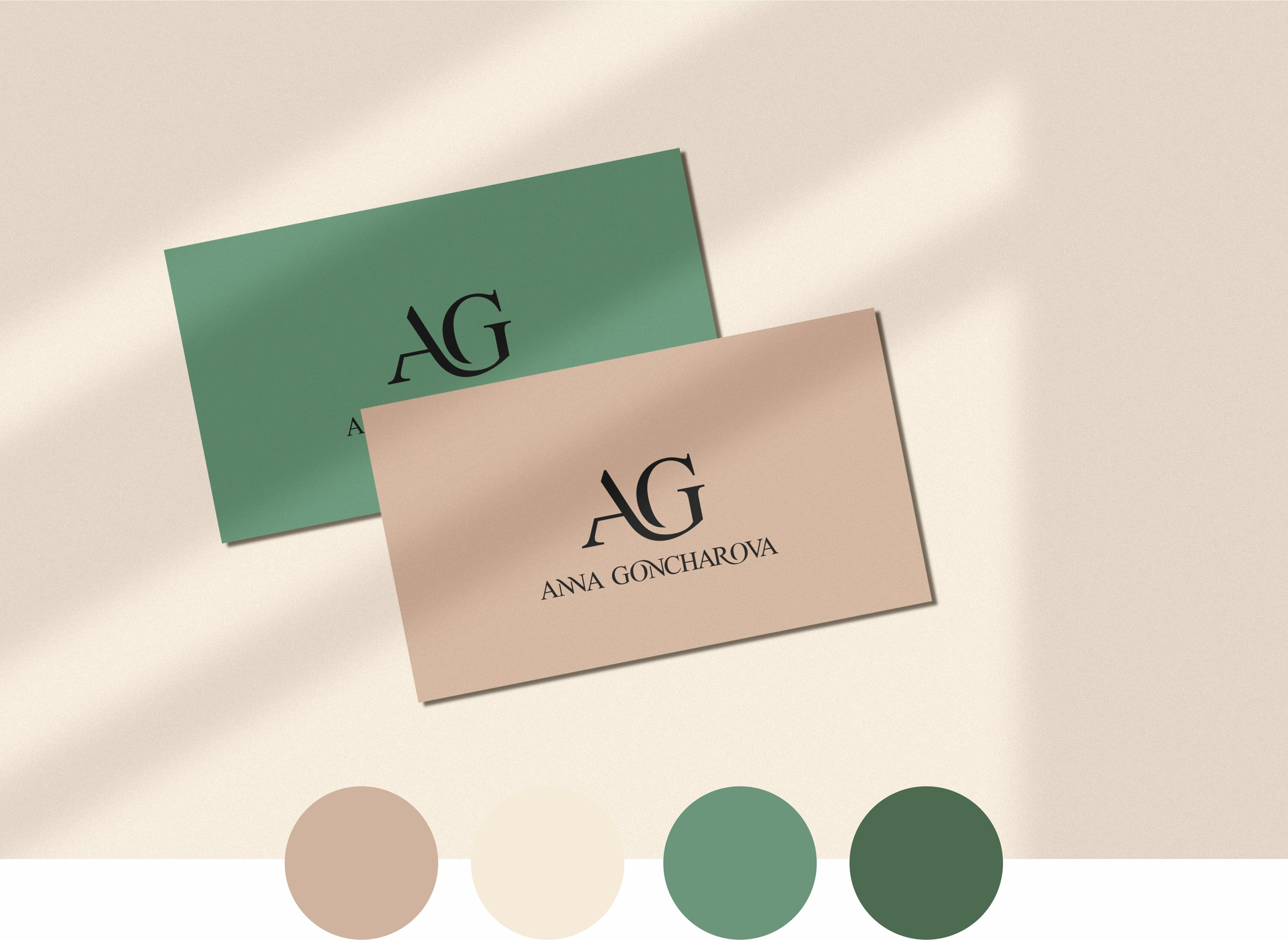 Логотип и фирменный стиль, Goncharova