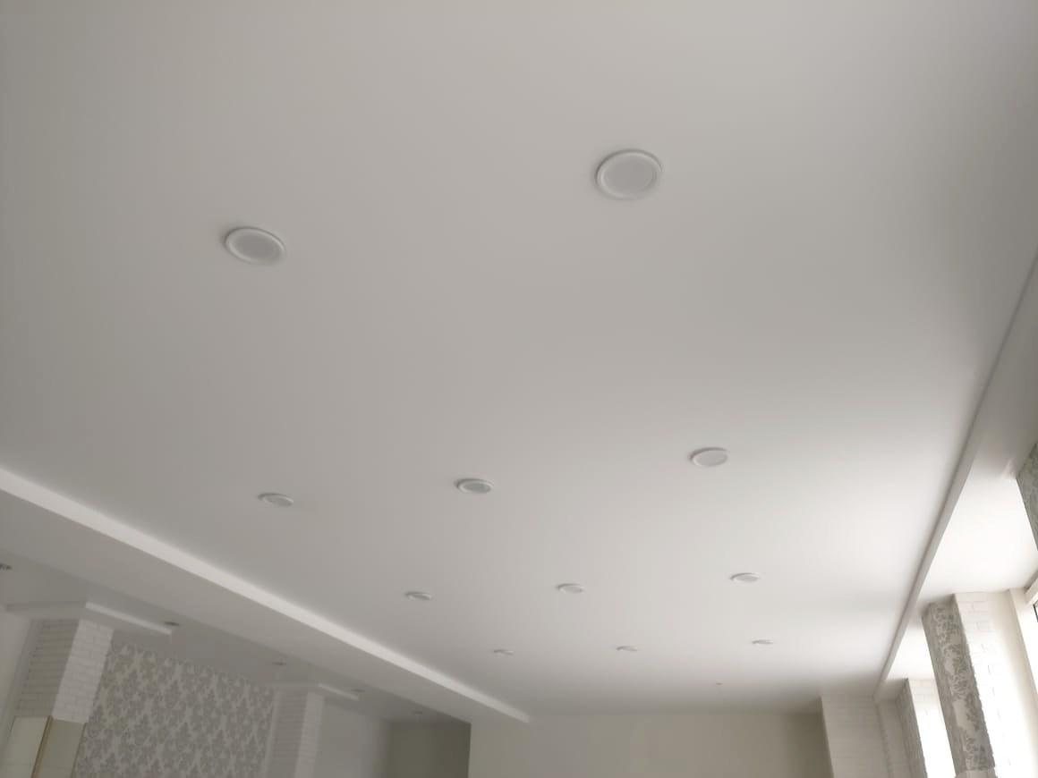 Потолки по материалу. Портфолио