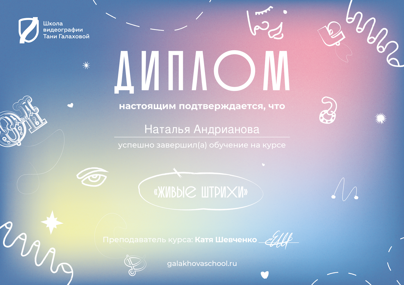 Знакомство. Видеограф в Москве и Подмосковье Наташа Андрианова