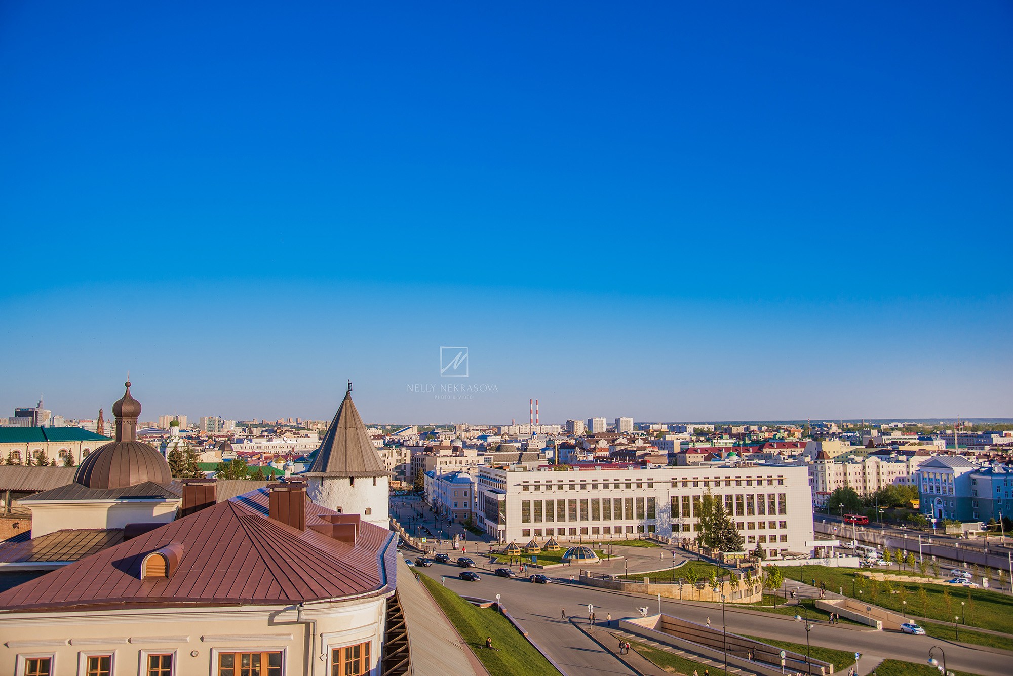 Казань с высоты птичьего полета. Фотограф Нелли Некрасова