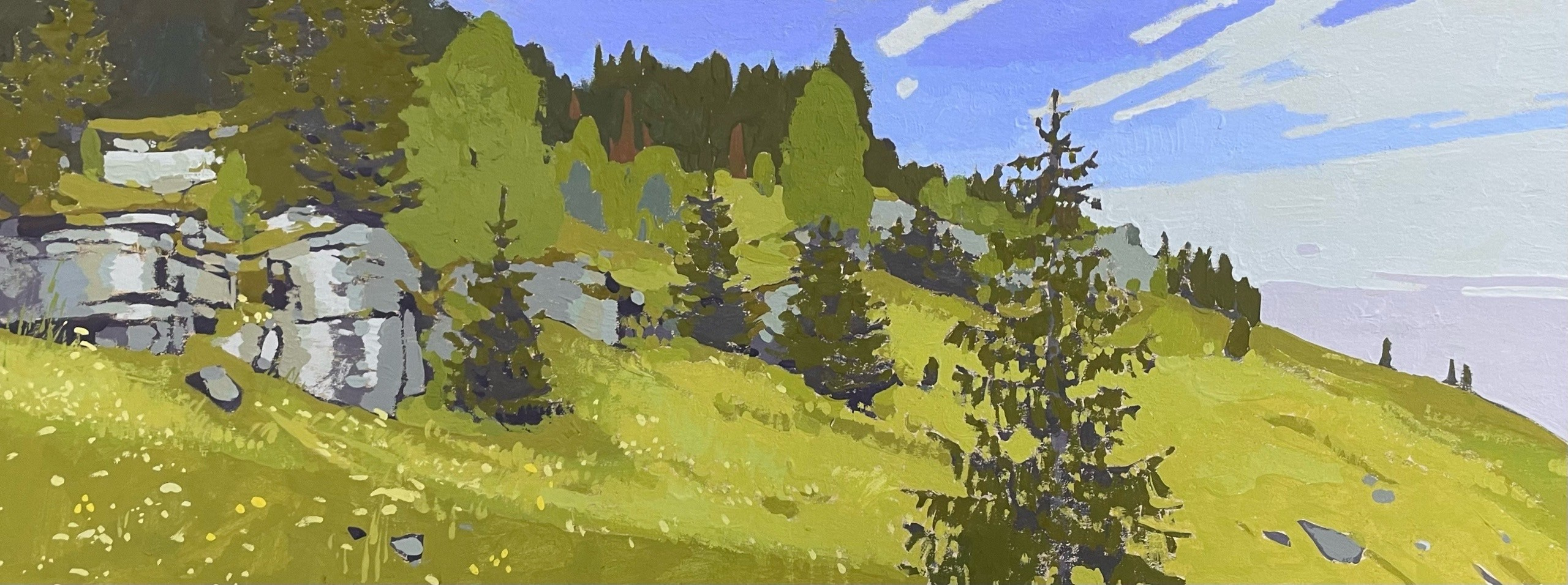 Пейзажи. Художница Лиза Владимирова