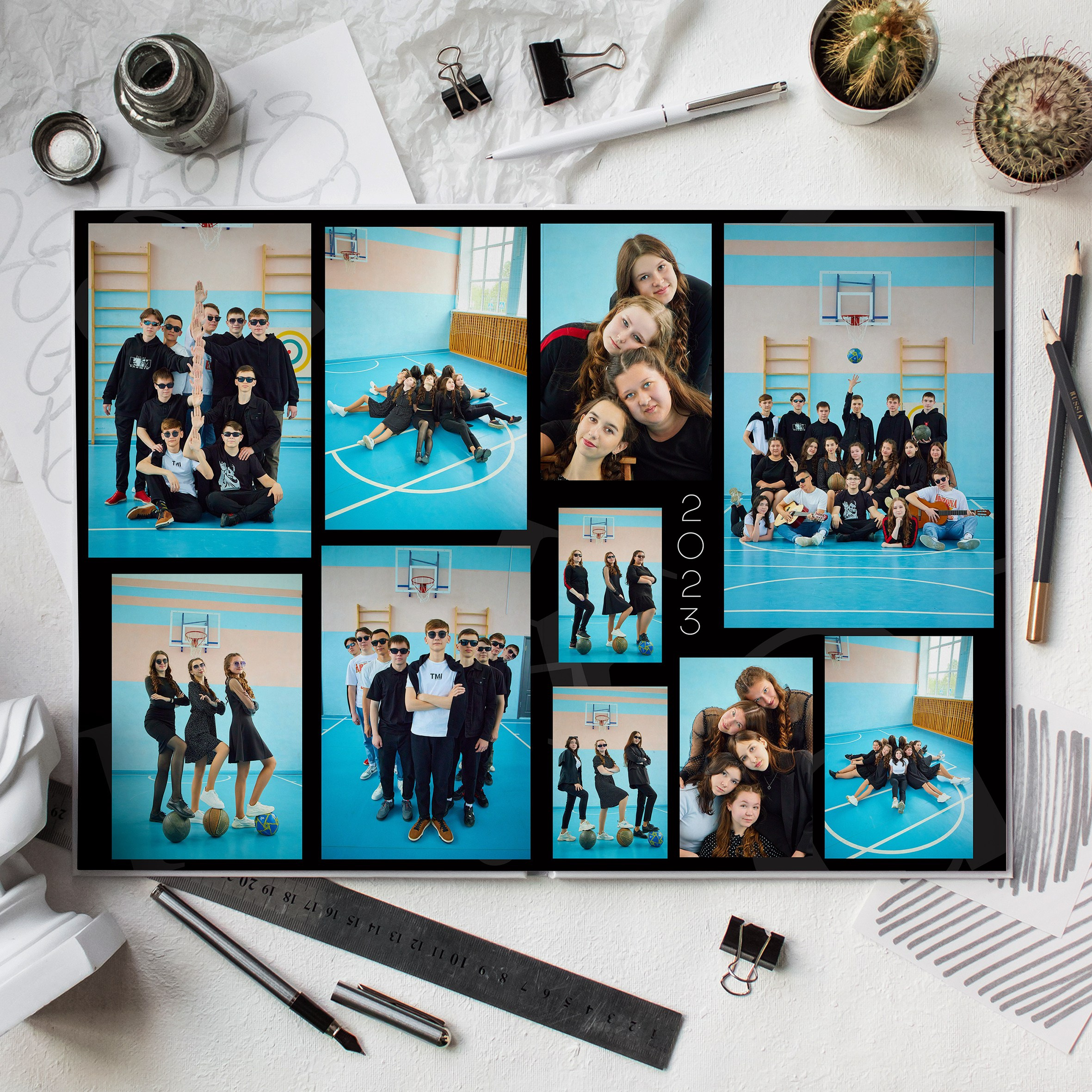 Альбомы для 9 и 11 класса в Балаково в школе. Школьный фотограф, выпускные альбомы