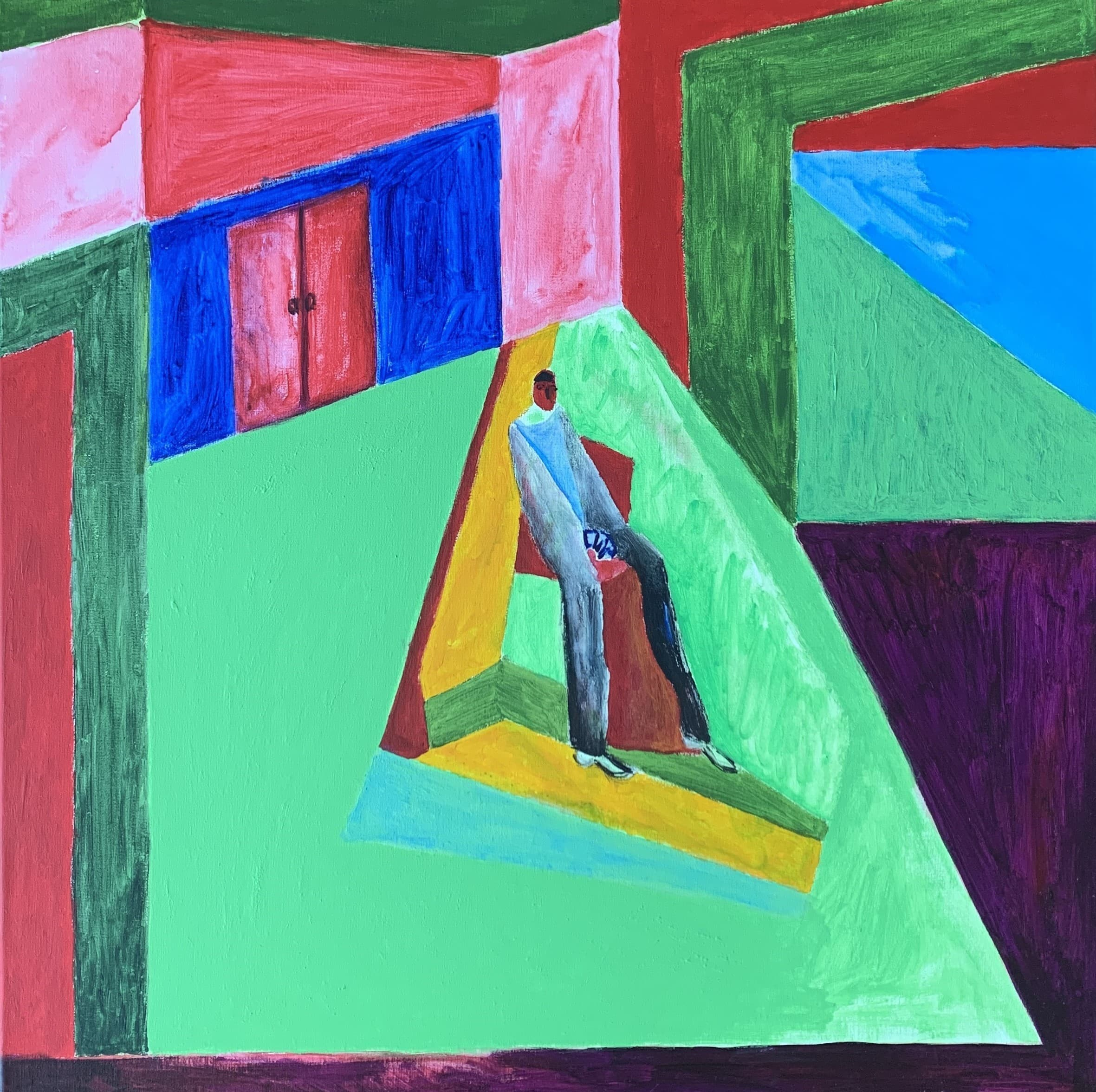 Люди и пространство. Artist Oleg Semenovykh