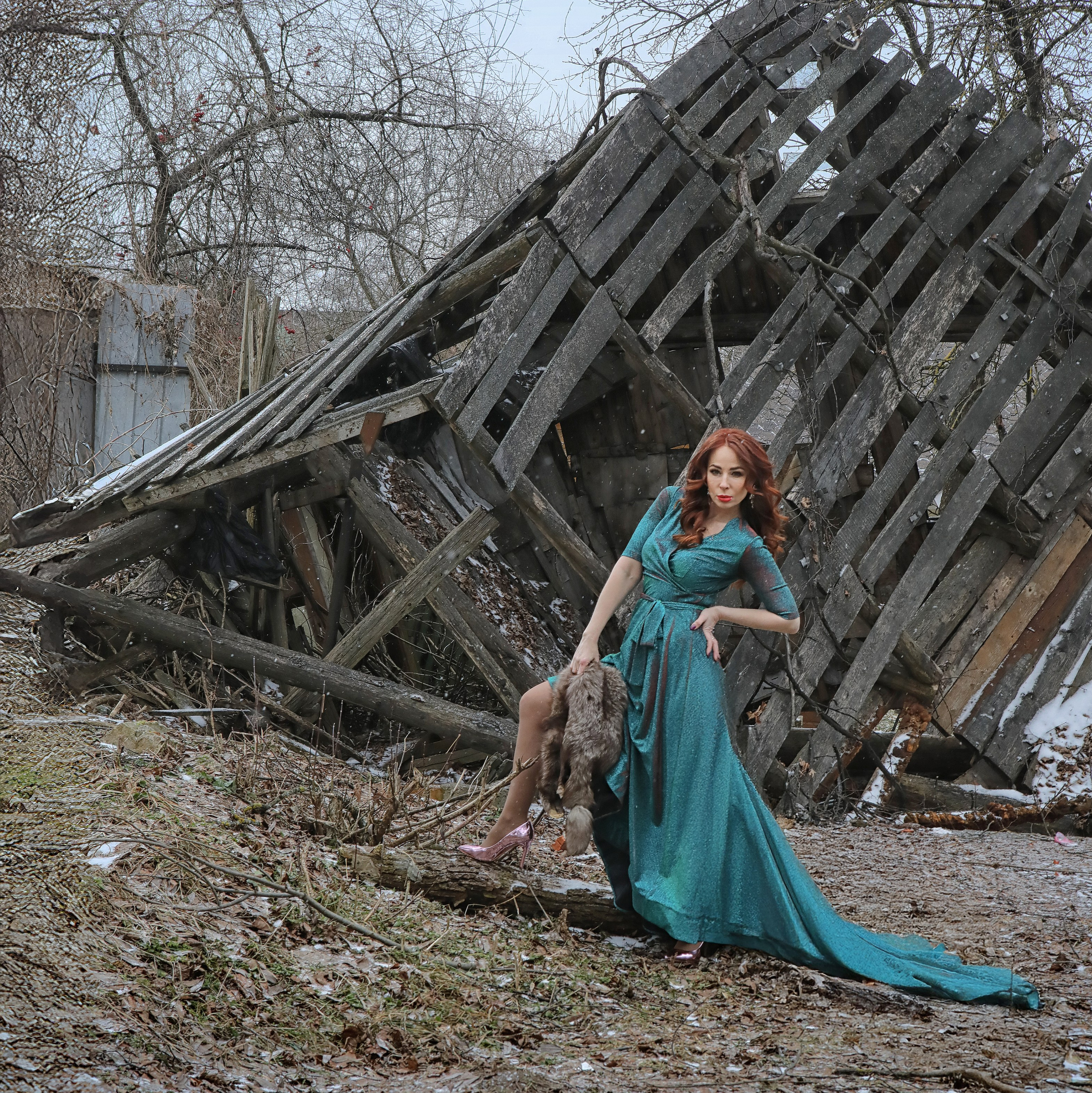 Красота и разруха Звенигорода. Фотограф Наталья Туева FineArt съёмка