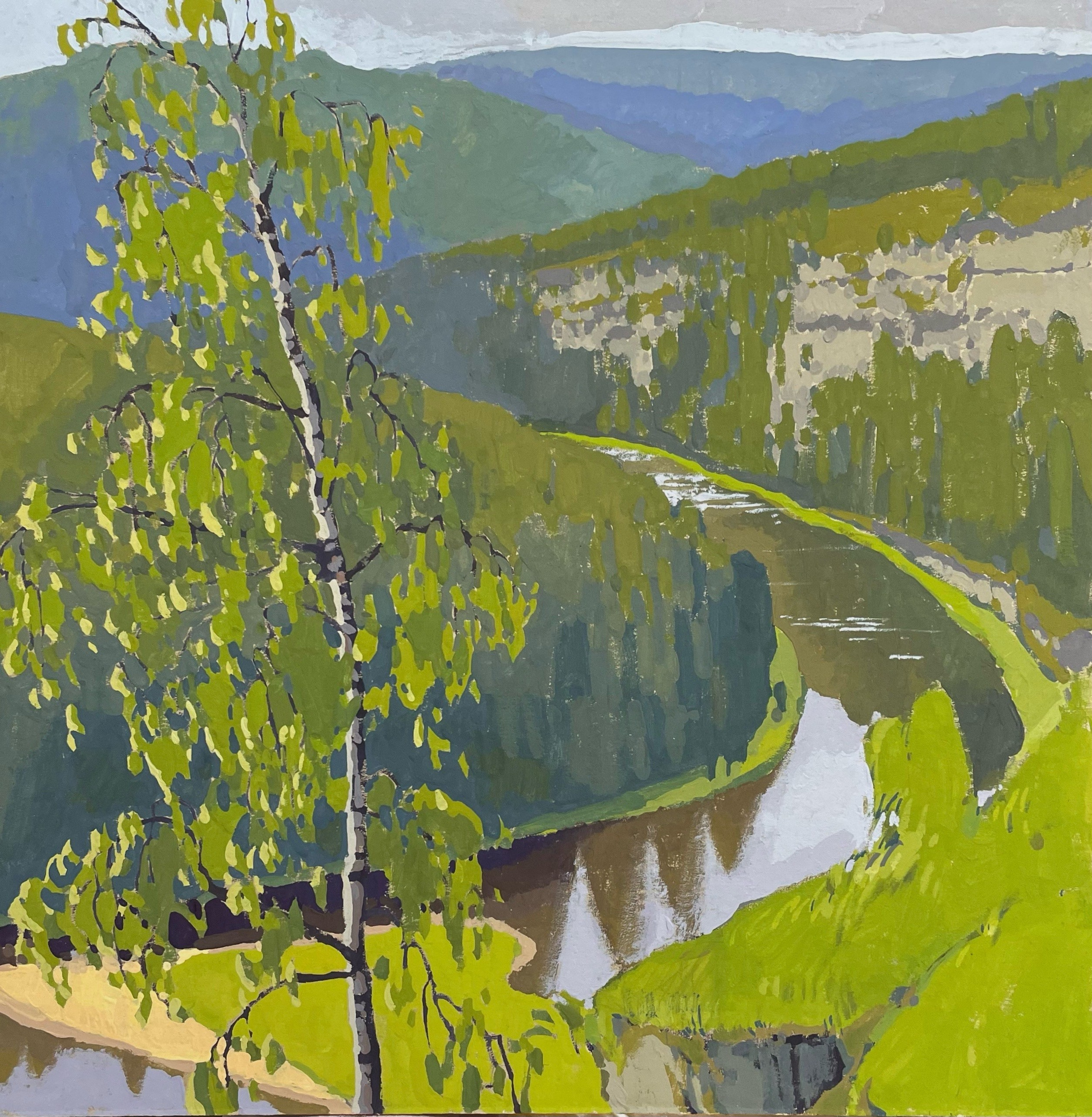 Пейзажи. Художница Лиза Владимирова