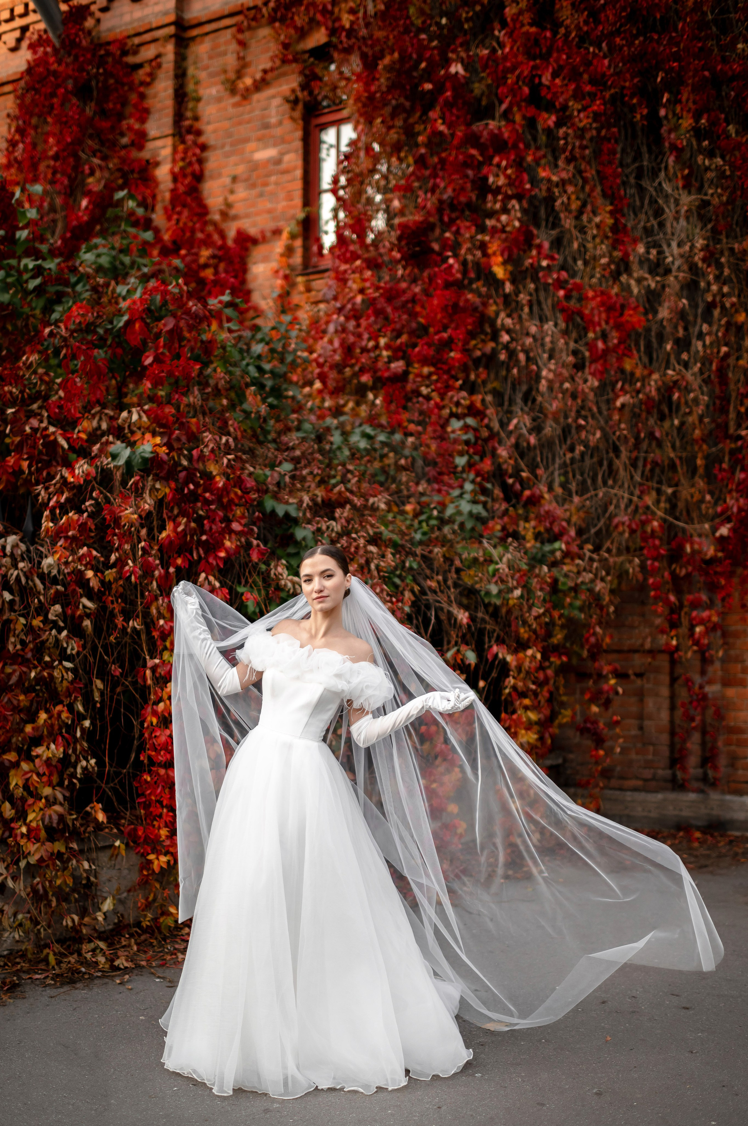 Фата — непростое украшение. Портретный, семейный и свадебный фотограф в Санкт-Петербурге и в Пушкине Ширяев Денис